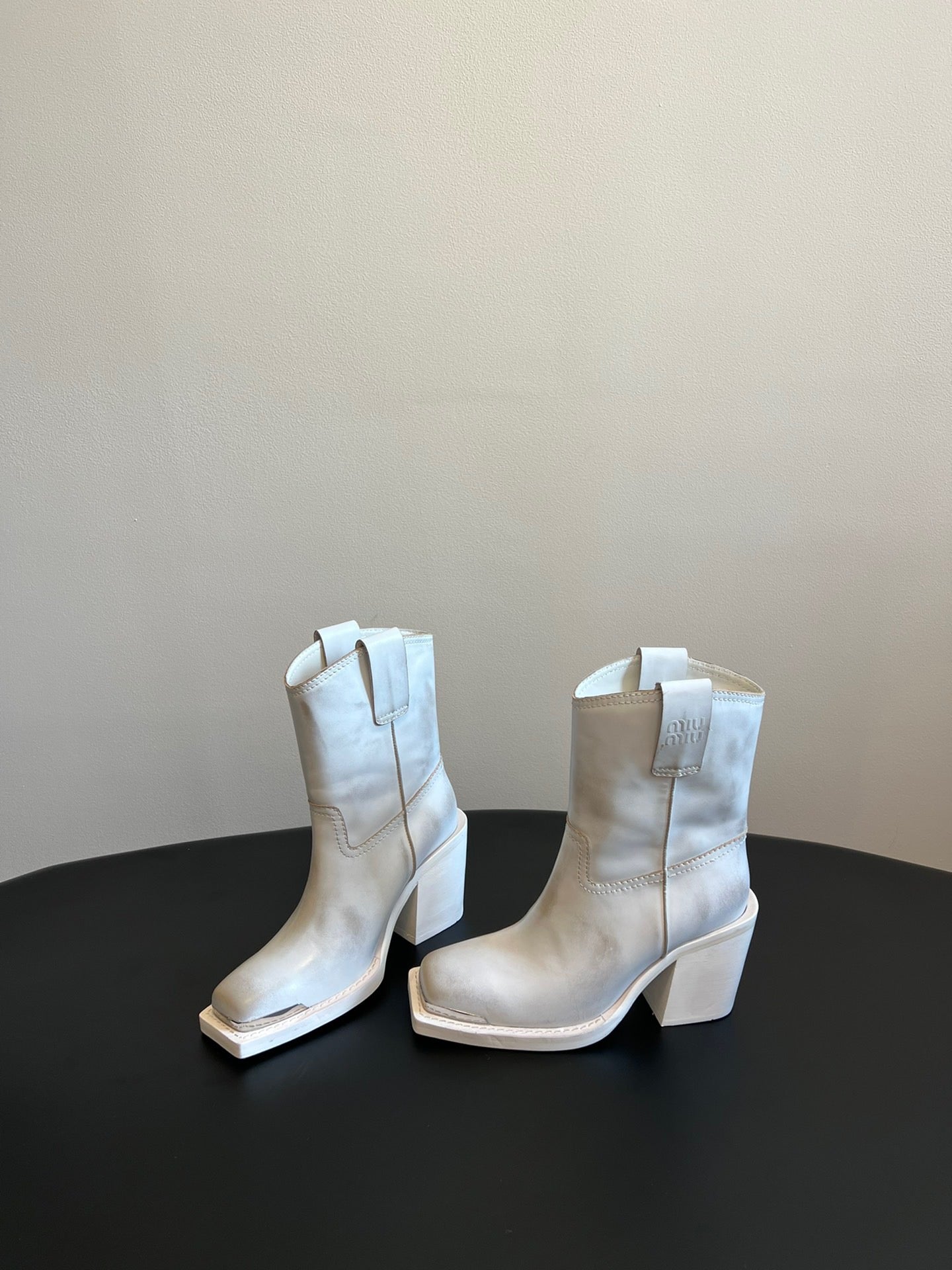 MIU M BOOTS