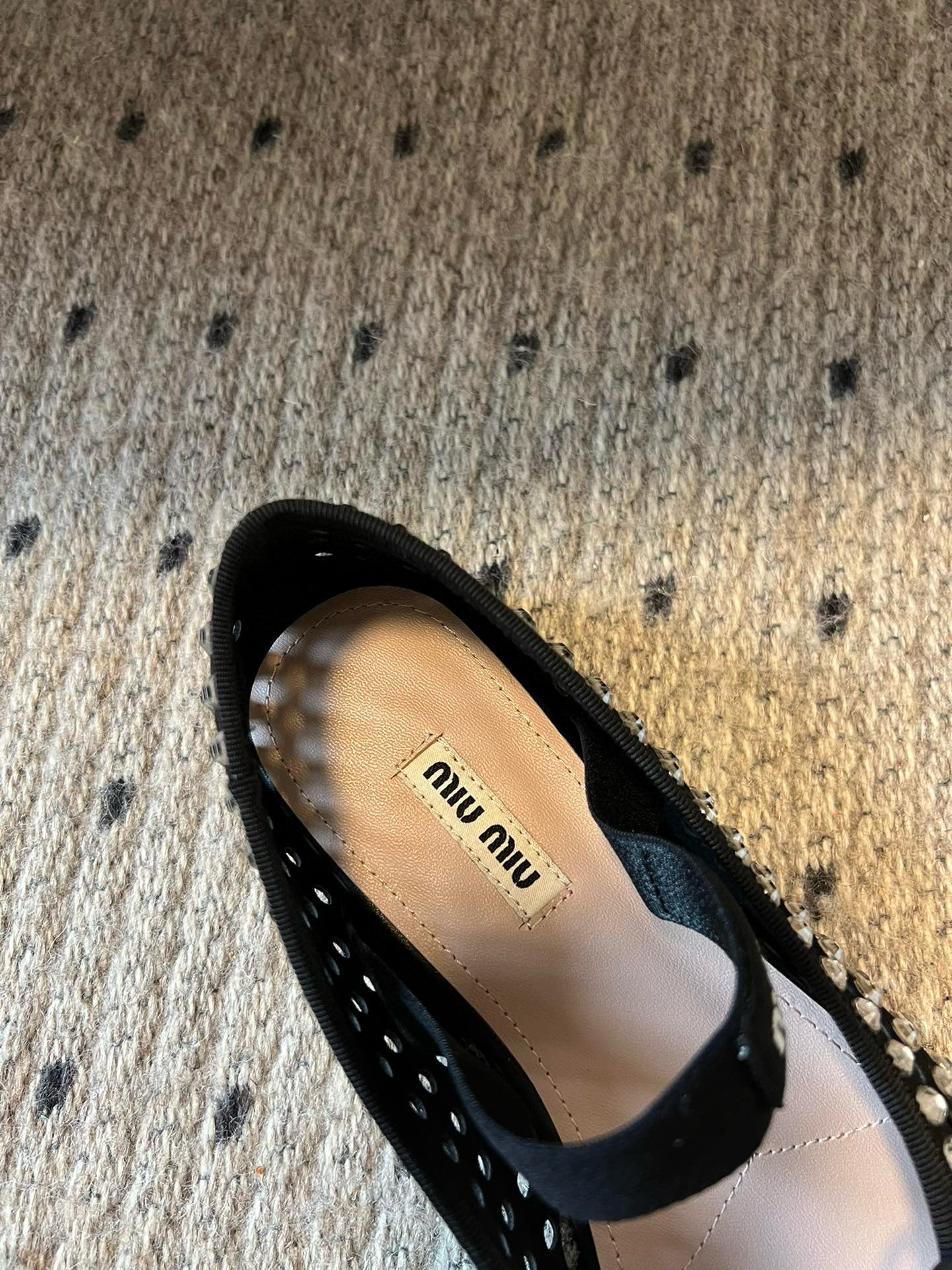 MIU M BALLET FLATS