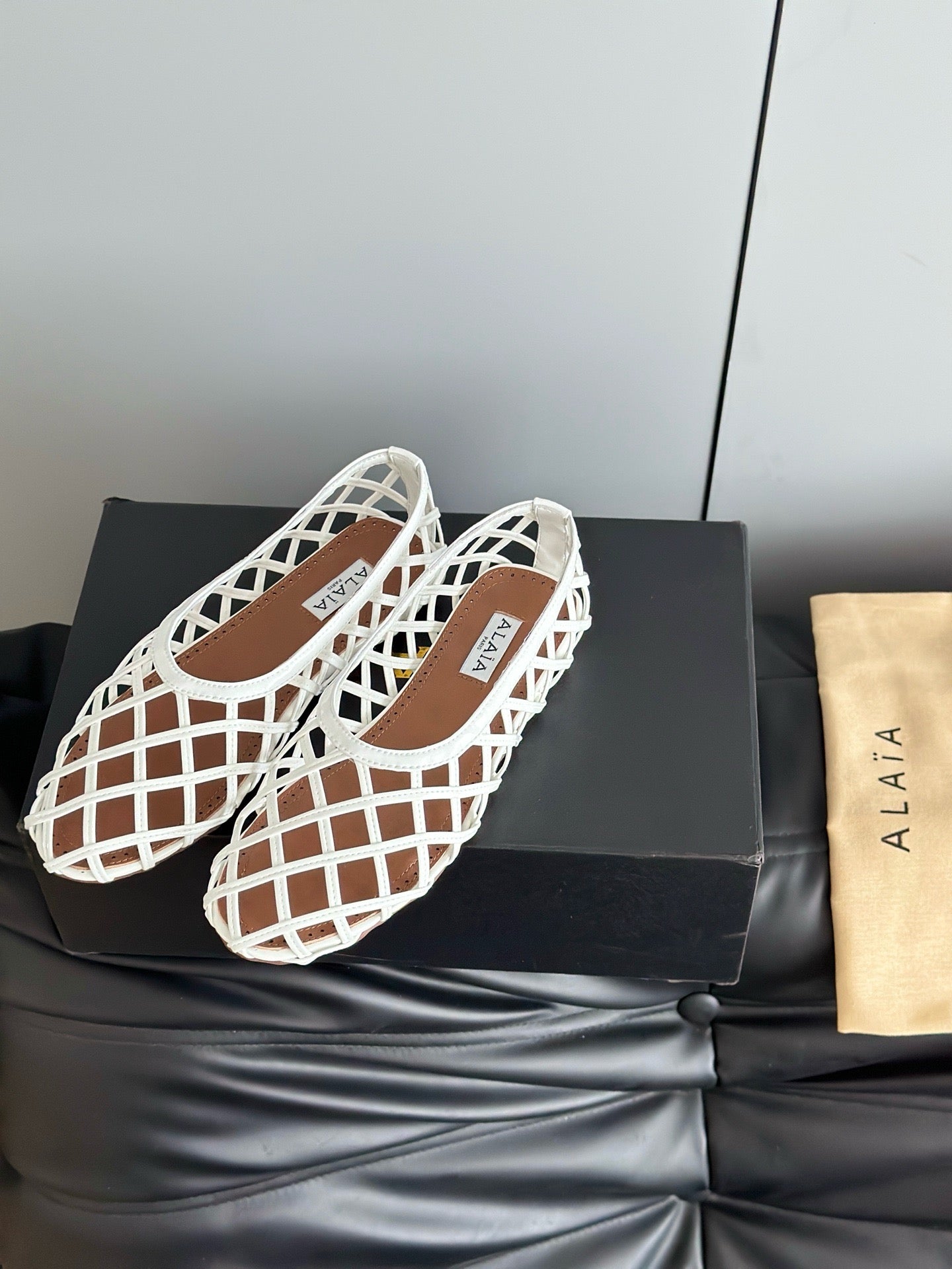 ALAIA BALLET FLATS