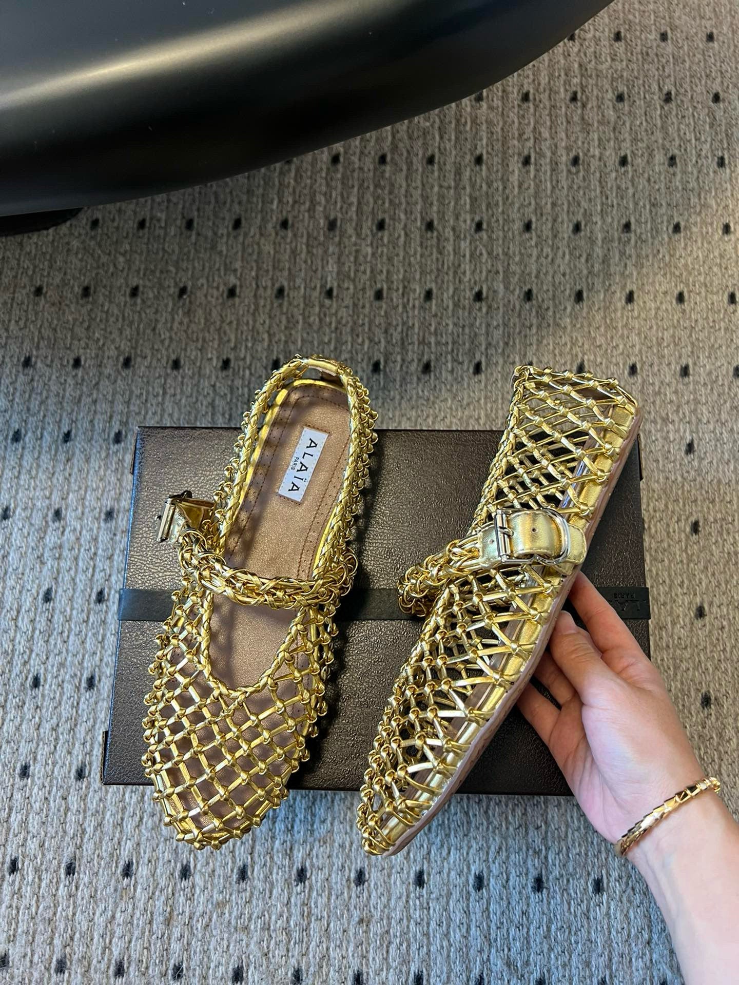 ALAIA BALLET FLATS