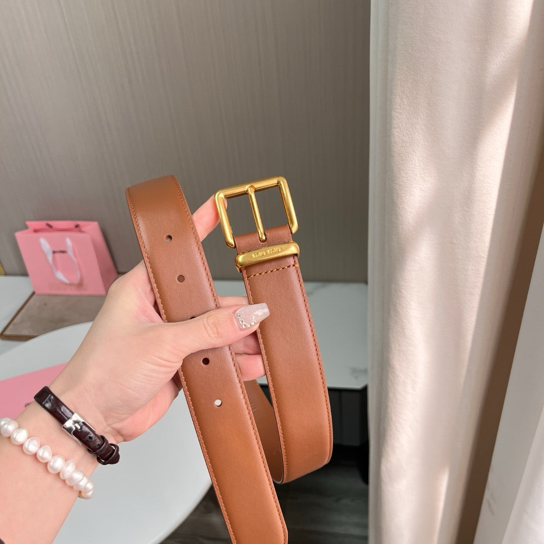 MIU M BELT 3.5 CM