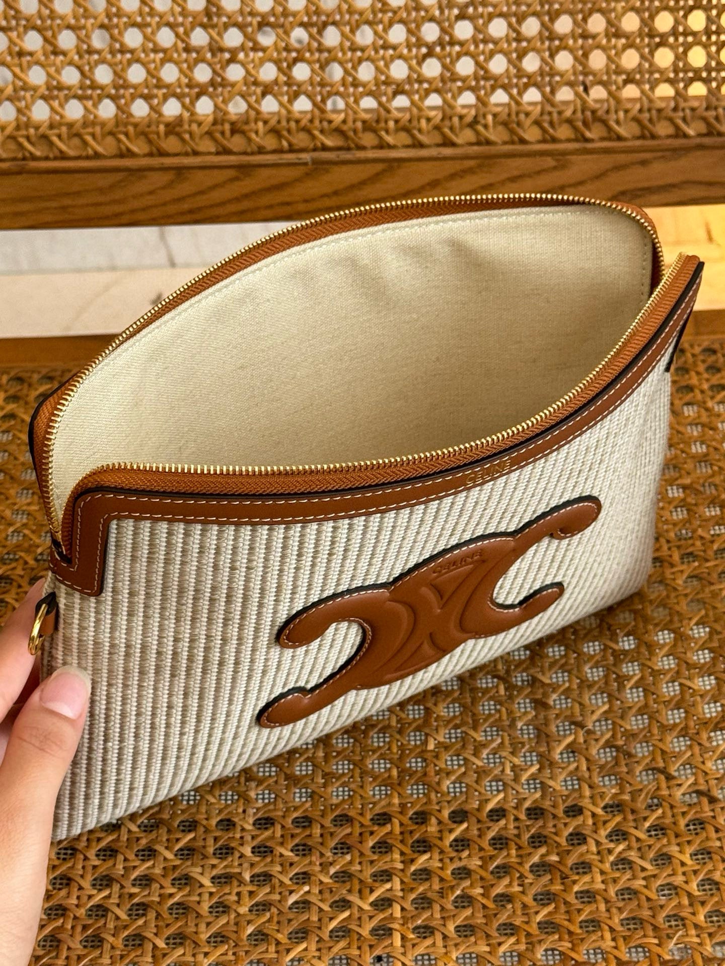 CEL SMALL POUCH WITH STRAP