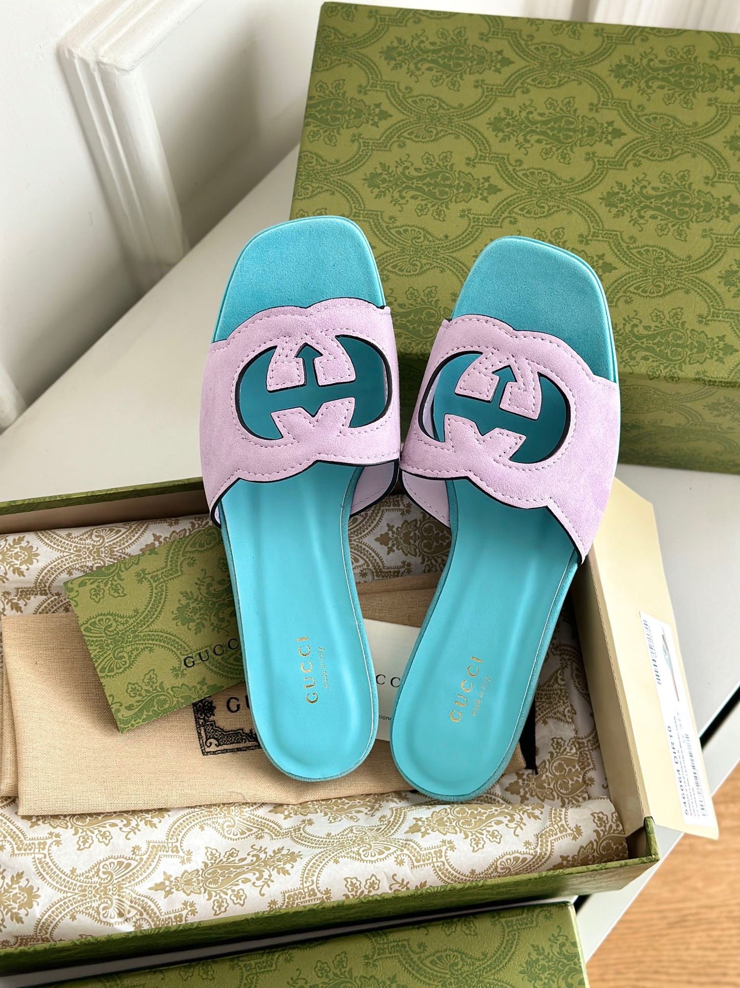 GG CUT OUT SANDALS