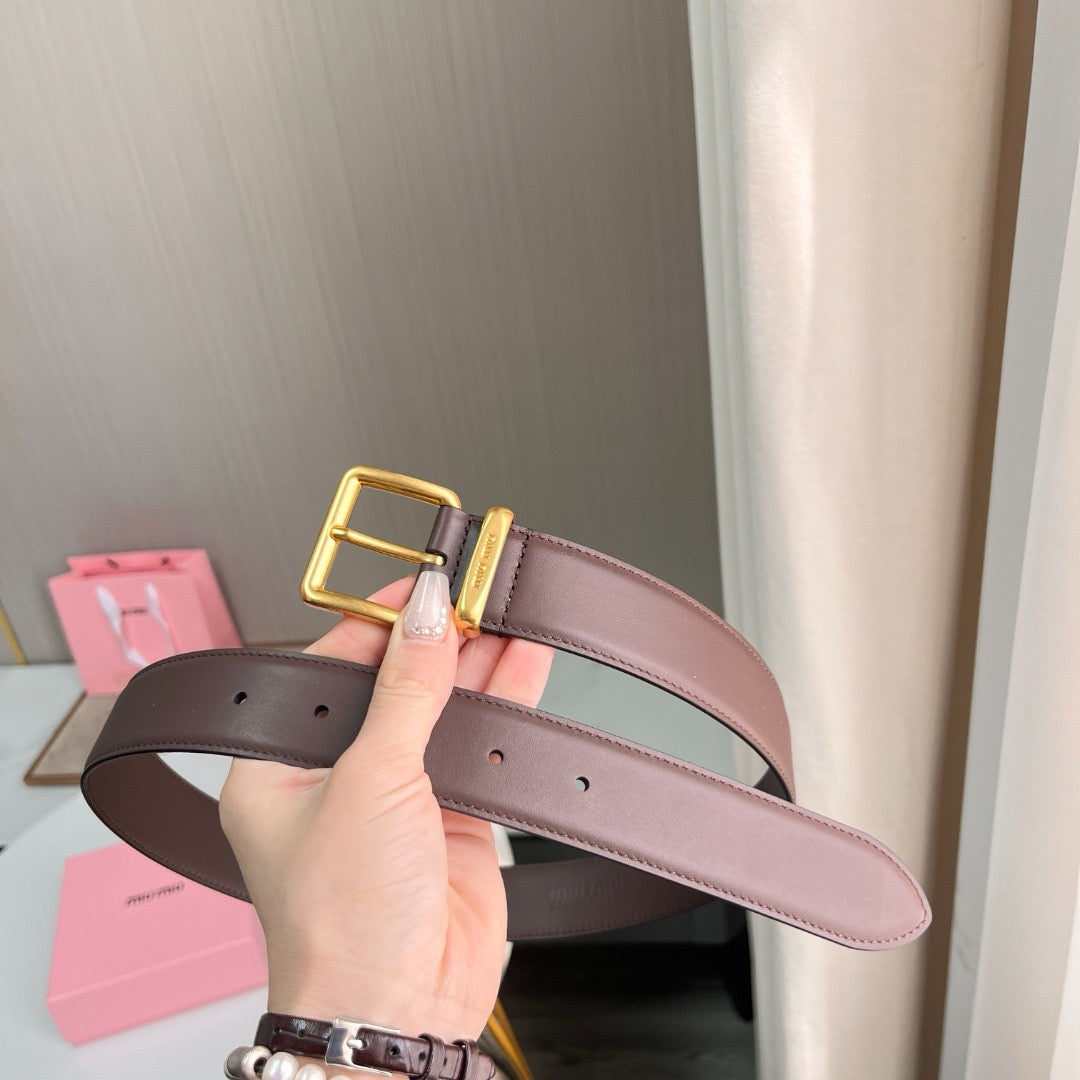 MIU M BELT 3.5 CM