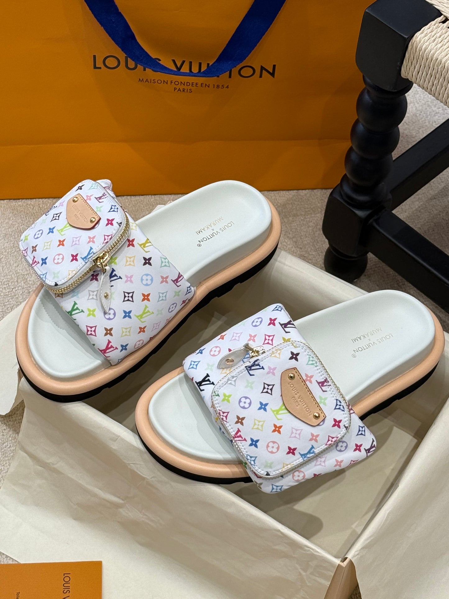 LOU PILLOW MULES
