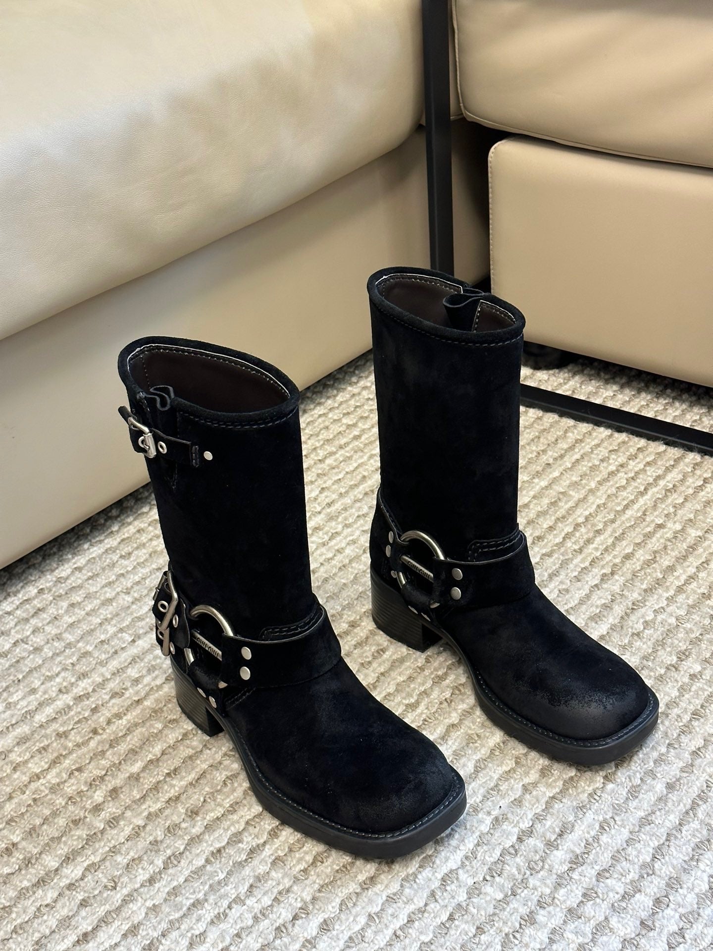 MIU M BOOTS
