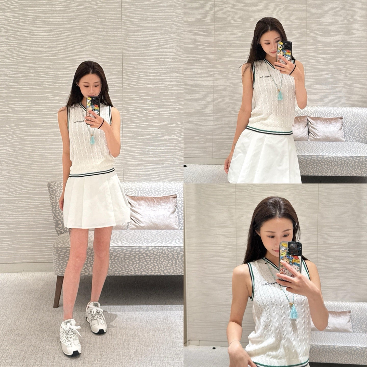 CD KNITTED VEST