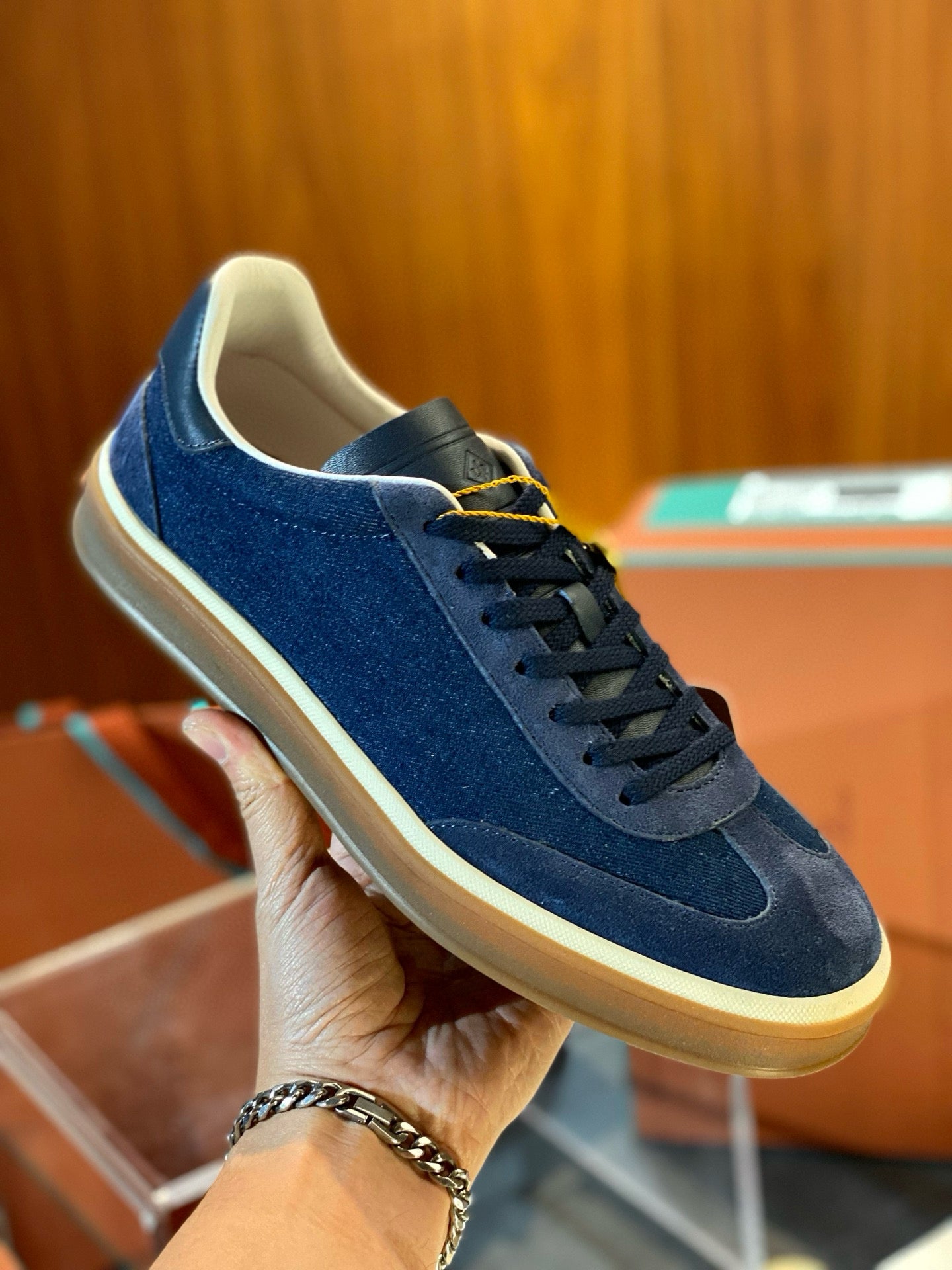 LORO P TENNIS WALK TRAINERS