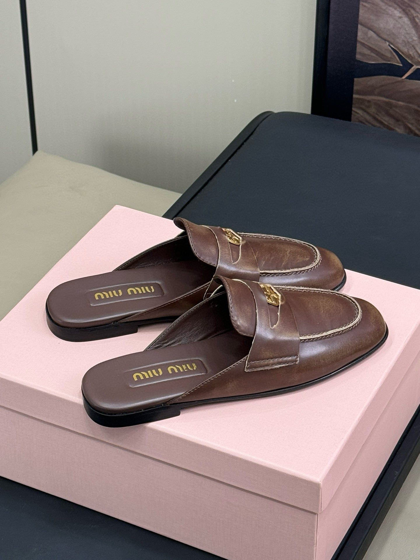 MIU M LOAFERS
