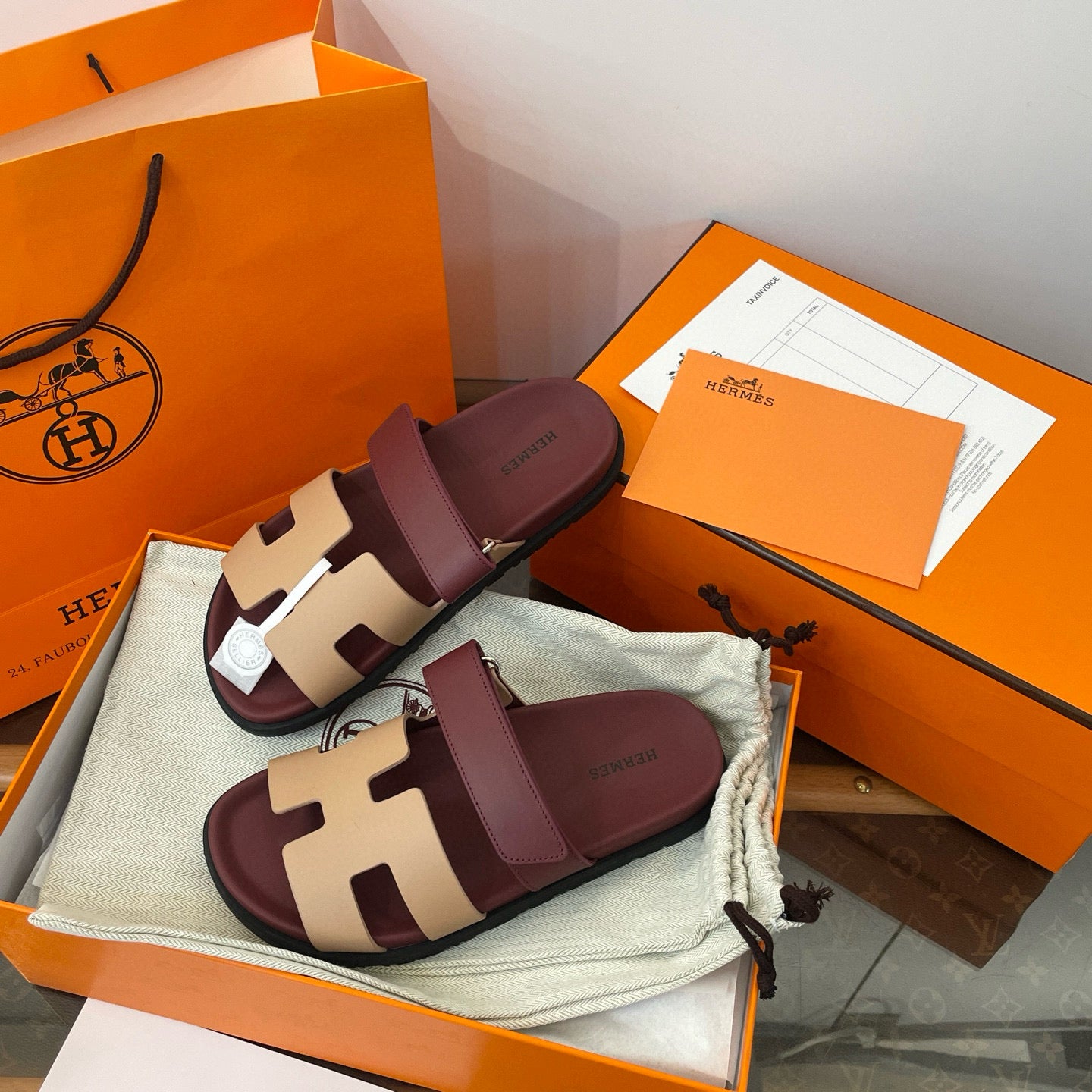 HERM CHYPRE SANDALS