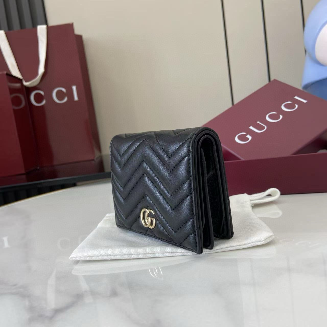 GG MARMONT SMALL WALLET