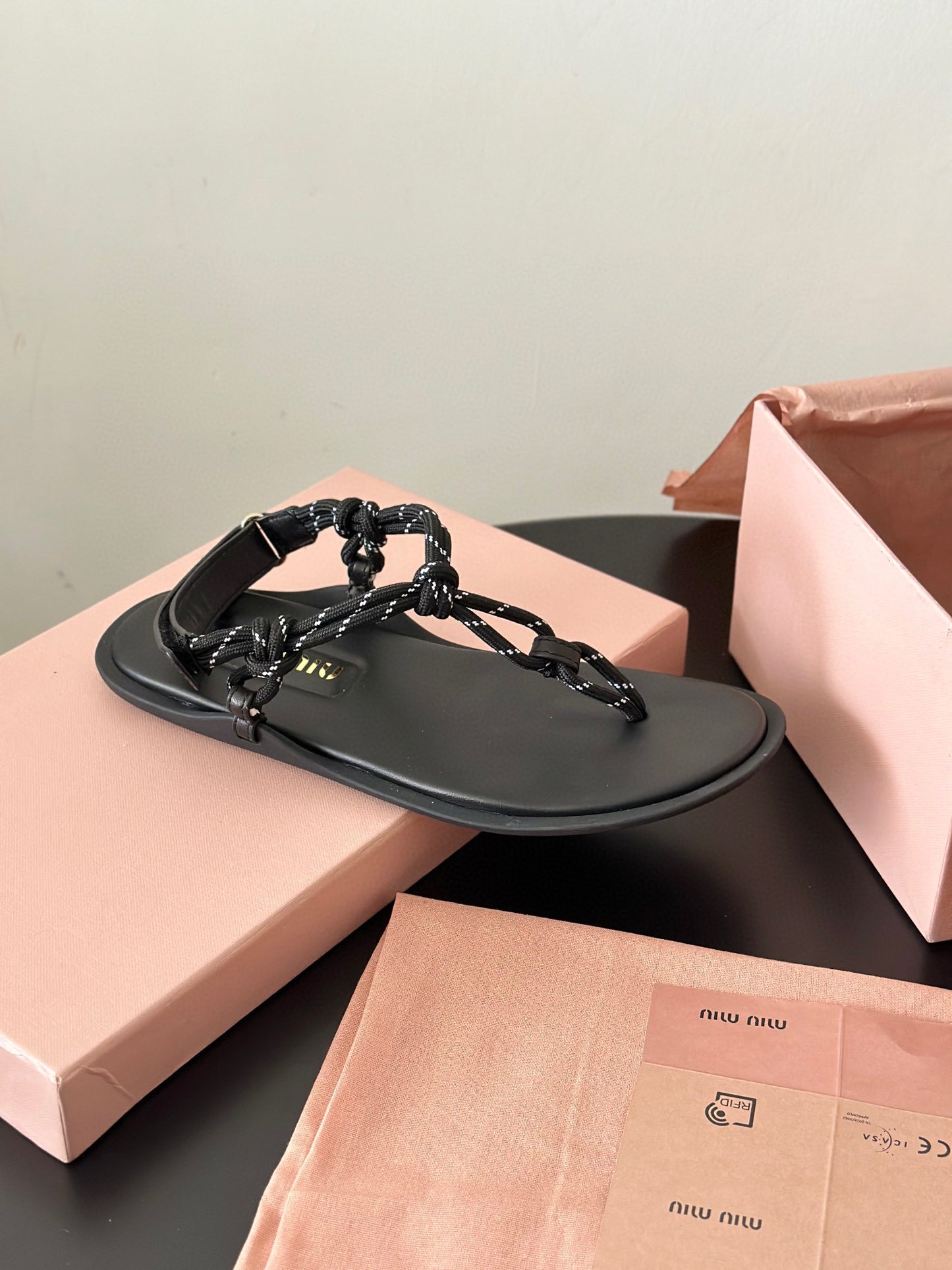 MIU M SANDALS
