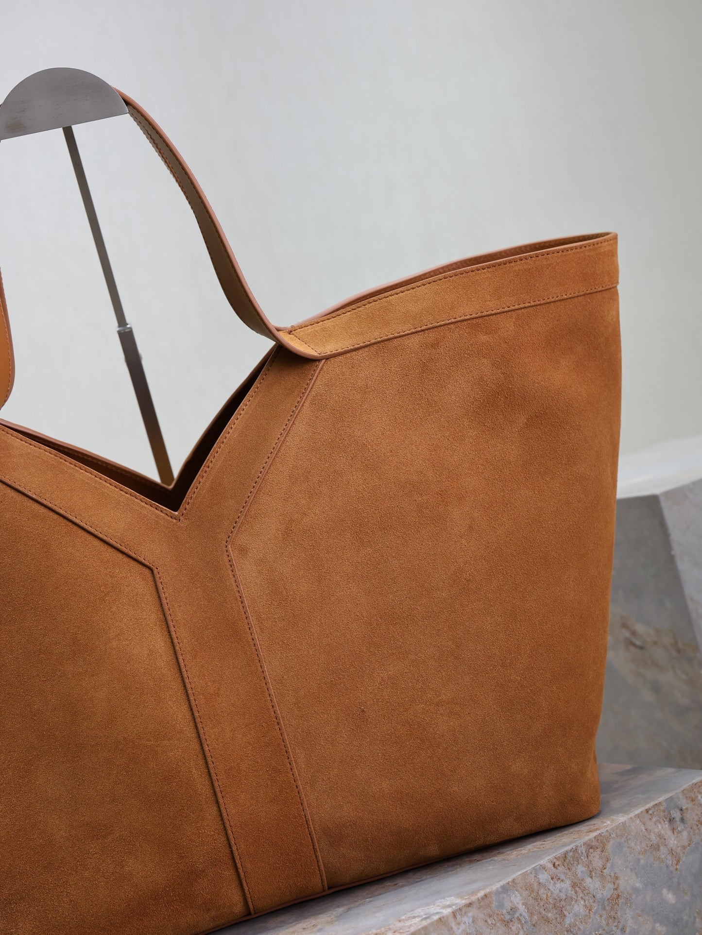 SL Y TOTE IN SUEDE BAG