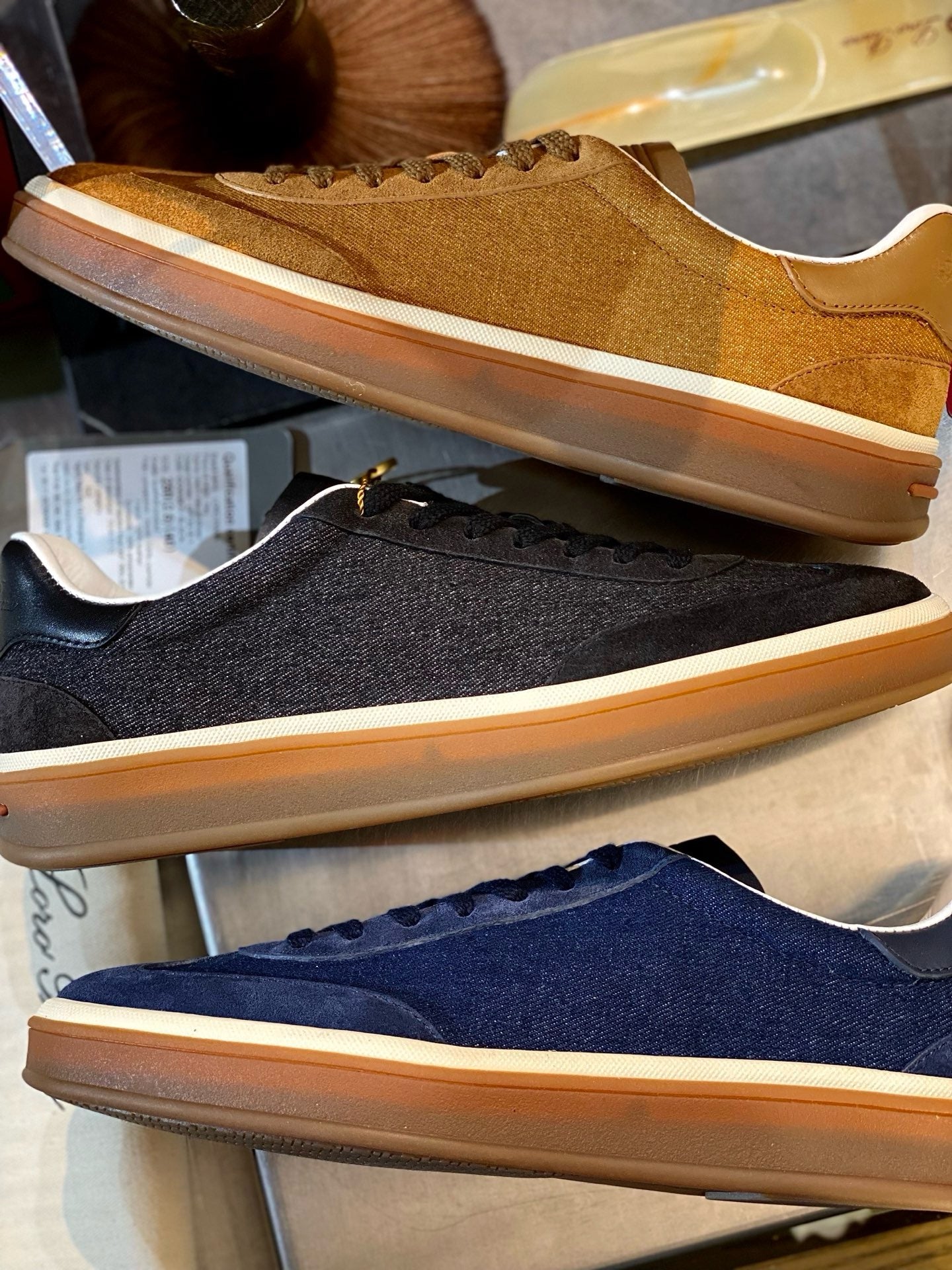 LORO P TENNIS WALK TRAINERS