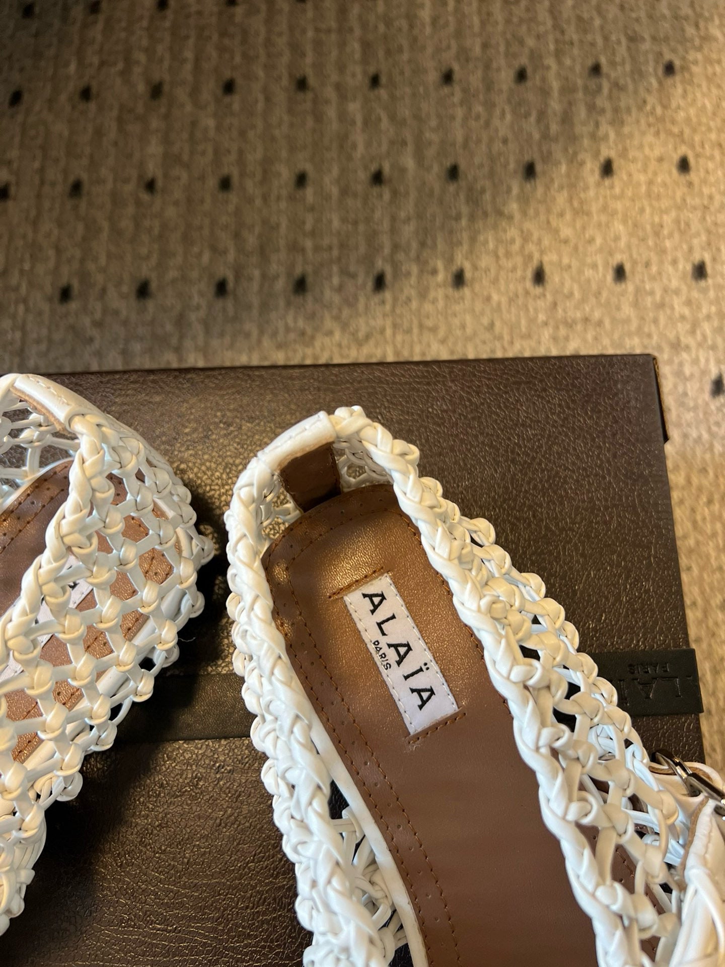ALAIA BALLET FLATS