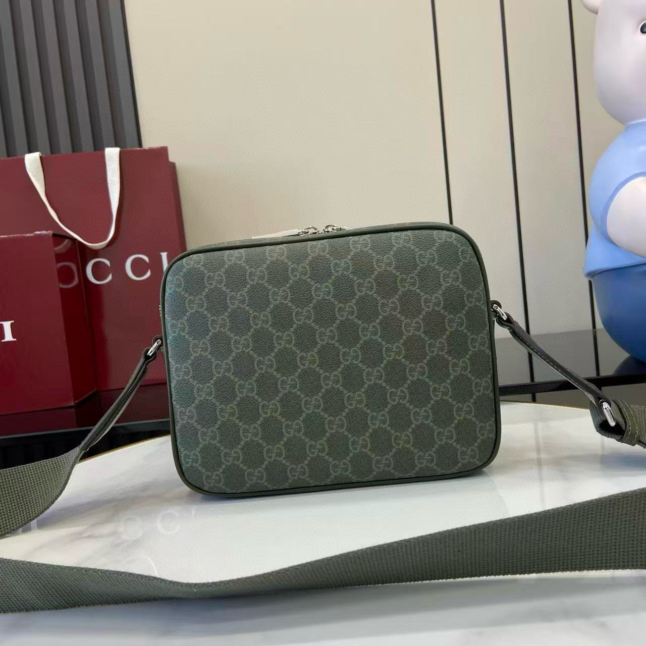 GG MONOGRAM SMALL CROSSBODY BAG