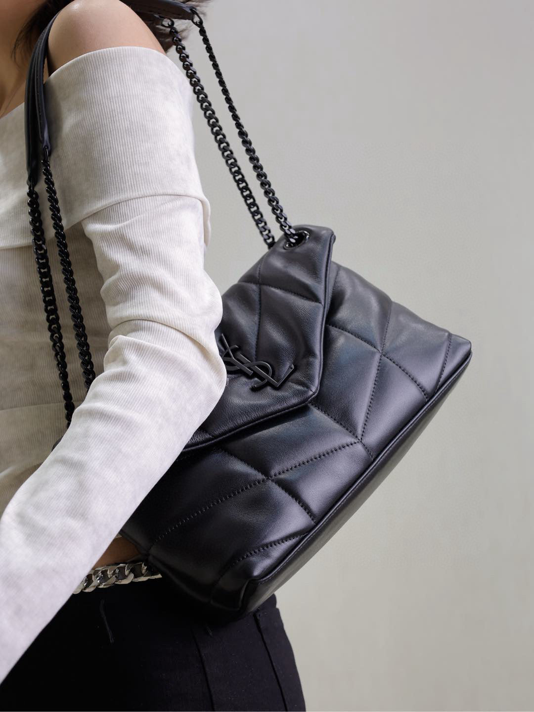 SL LOULOU PUFFER SMALL BAG