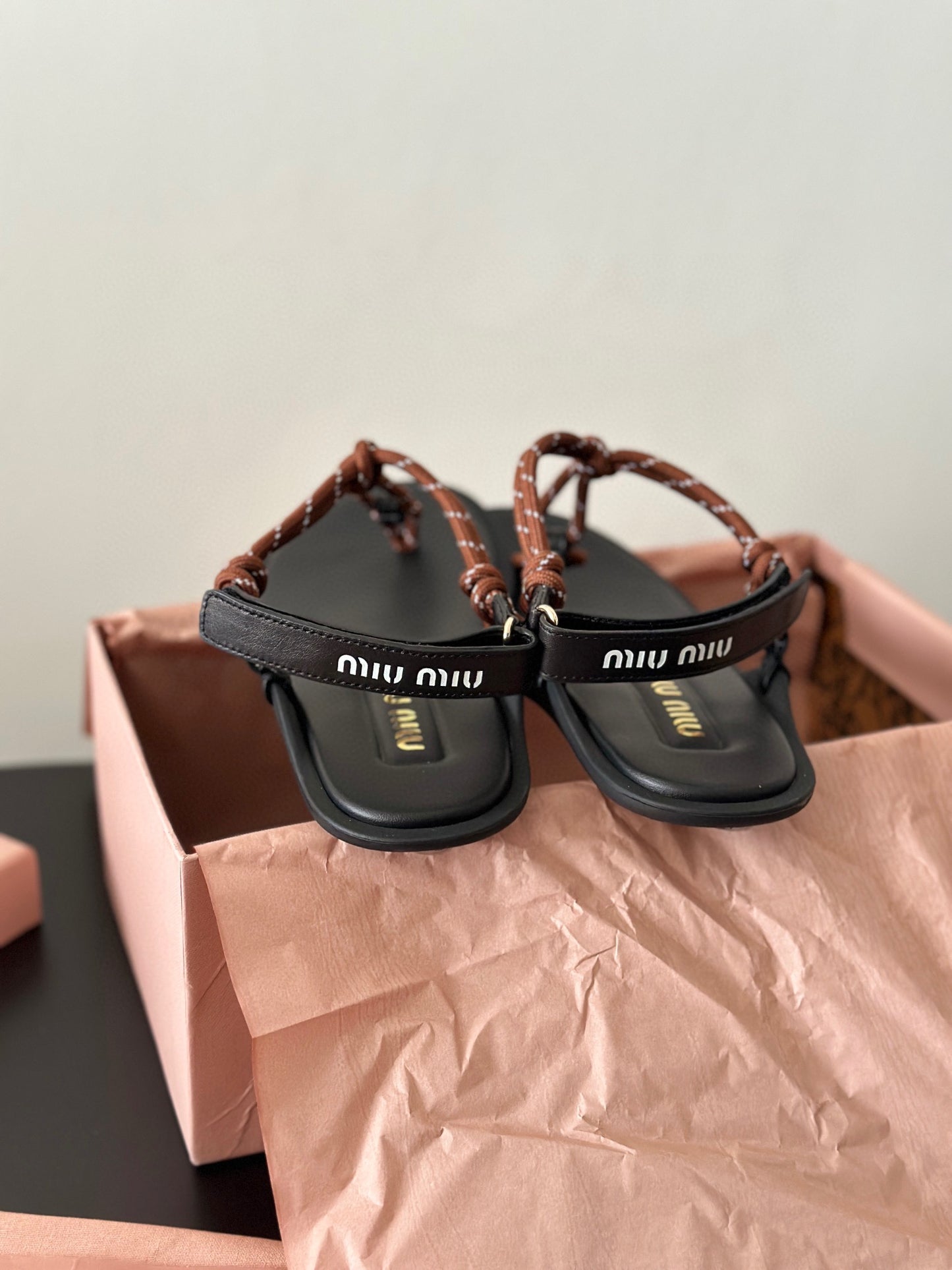 MIU M SANDALS
