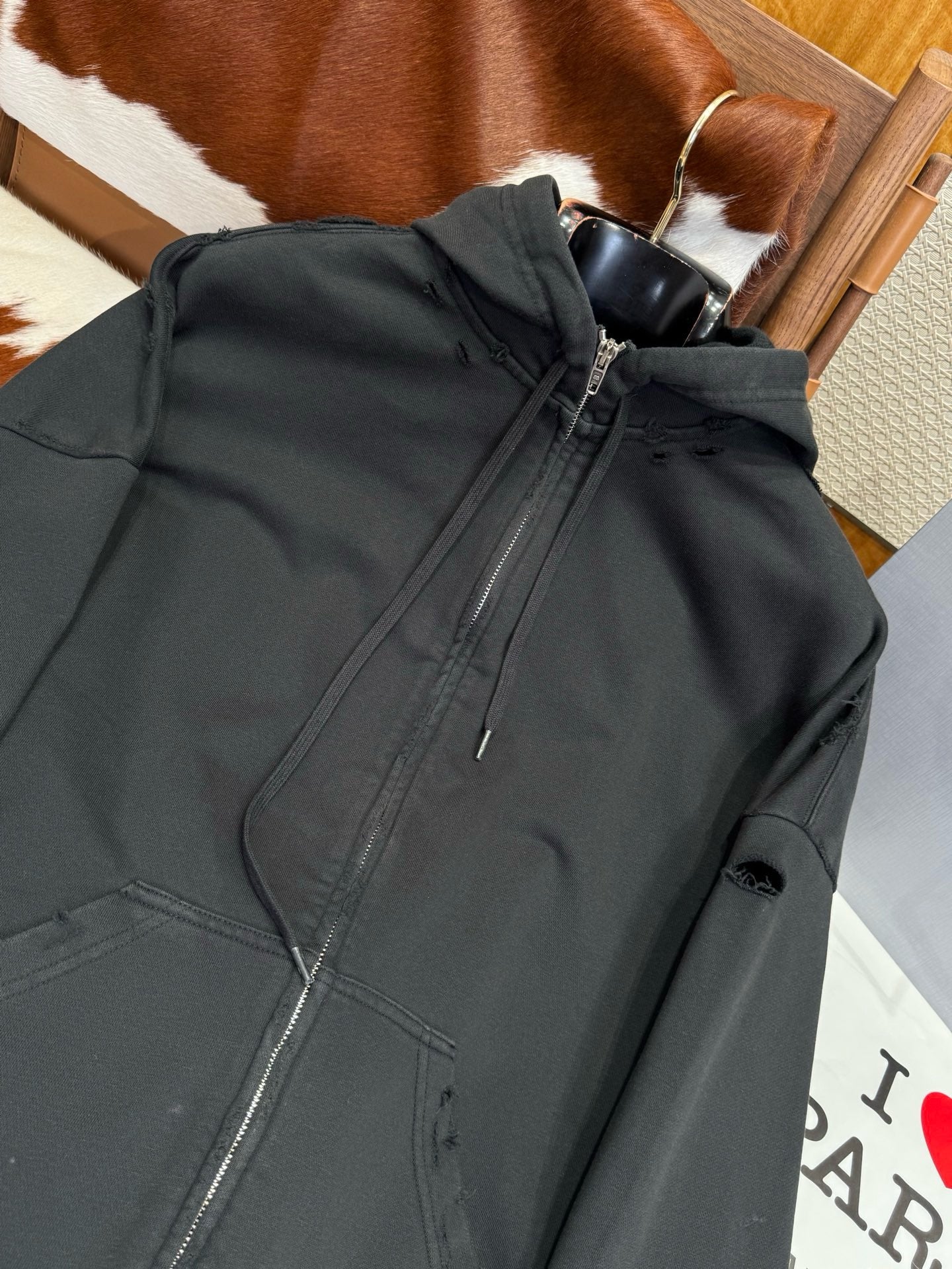 BAL ZIP HOODIE