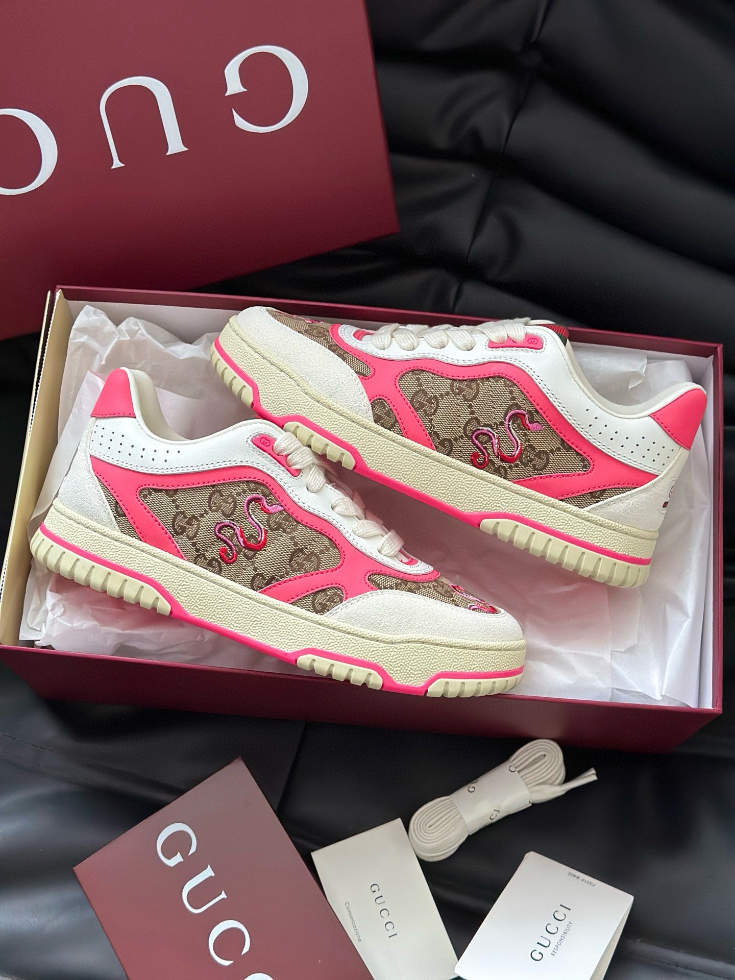 GG RE WEB SNEAKER