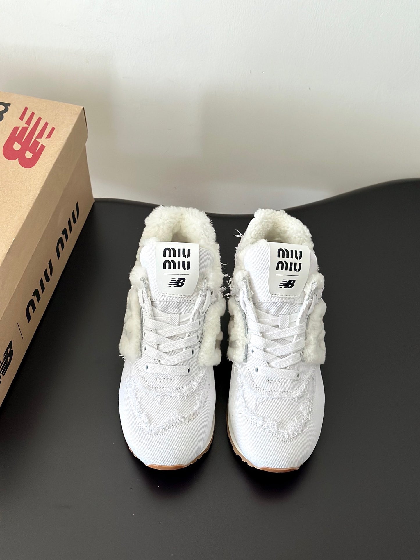 MIU M x NEW BALANCE TRAINERS