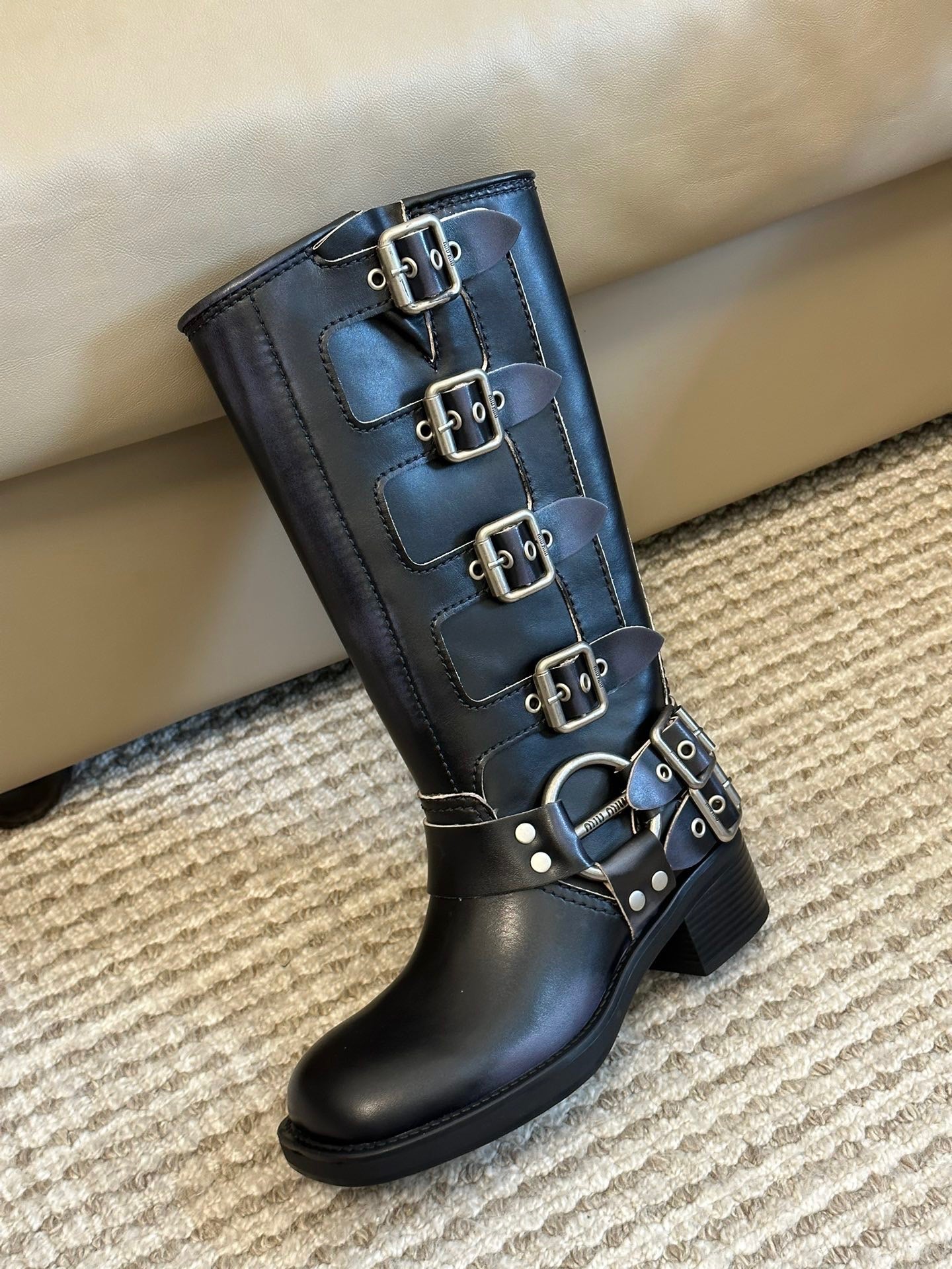 MIU M BOOTS