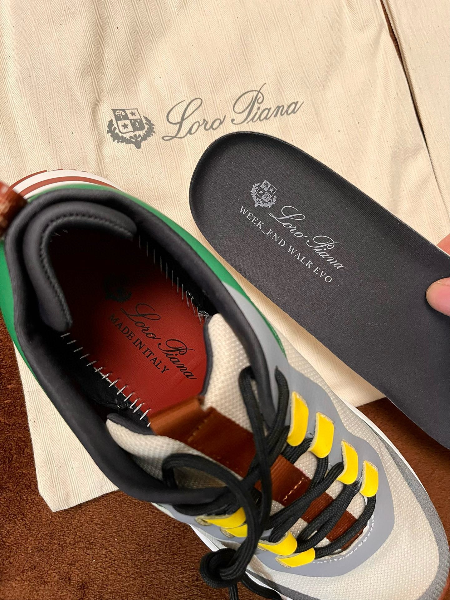 LORO P WEEKEND WALK TRAINERS