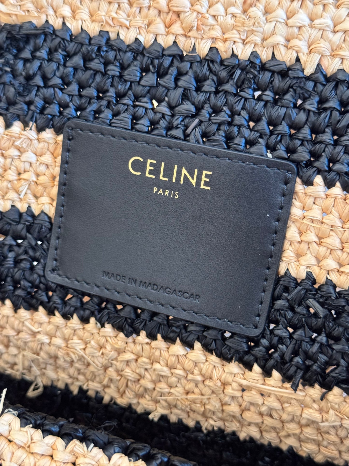 CEL STRIPED COUFFIN PANIER BAG