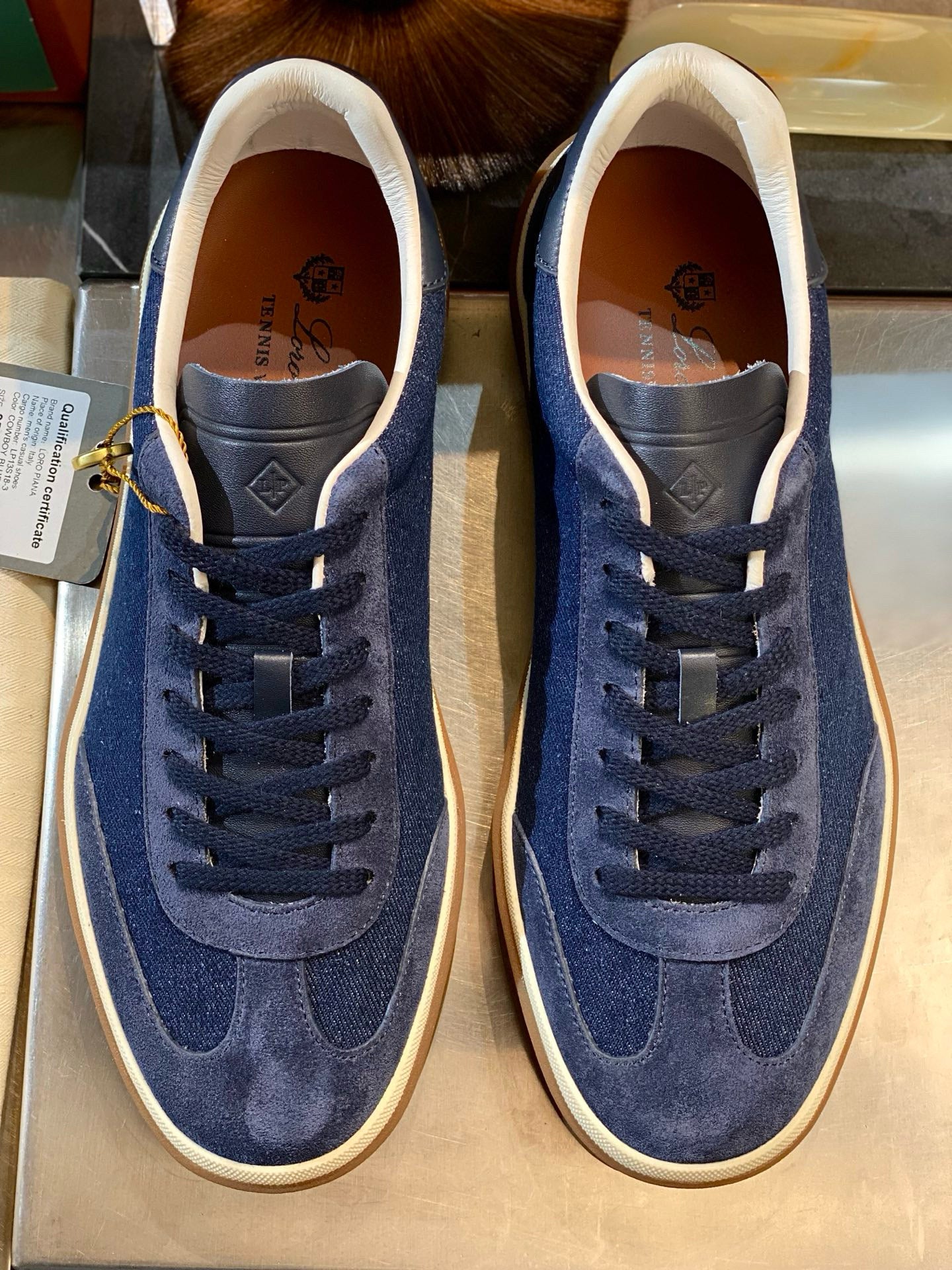 LORO P TENNIS WALK TRAINERS