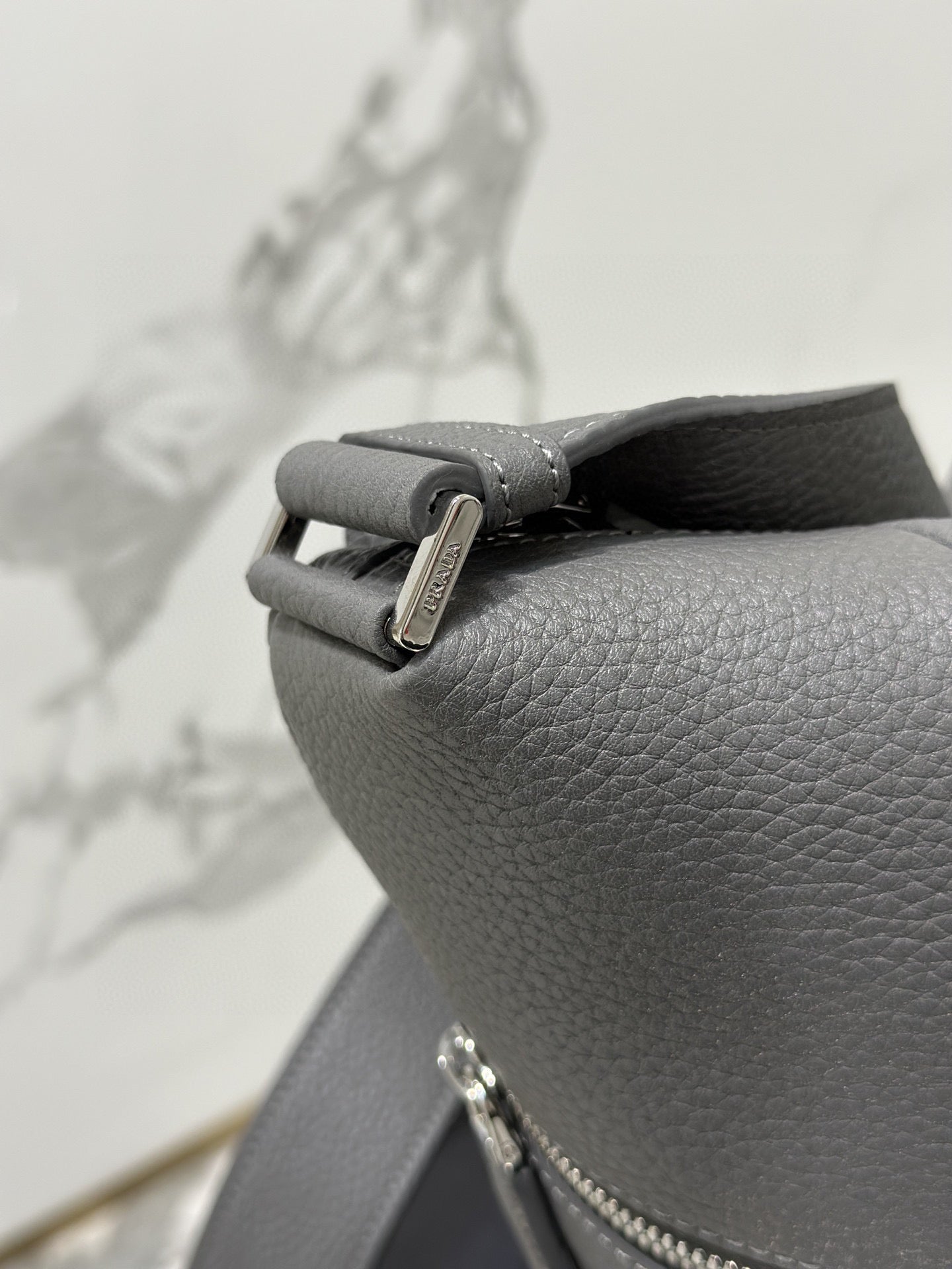 PD LEATHER BAG WITH SHOULDER STRAP
