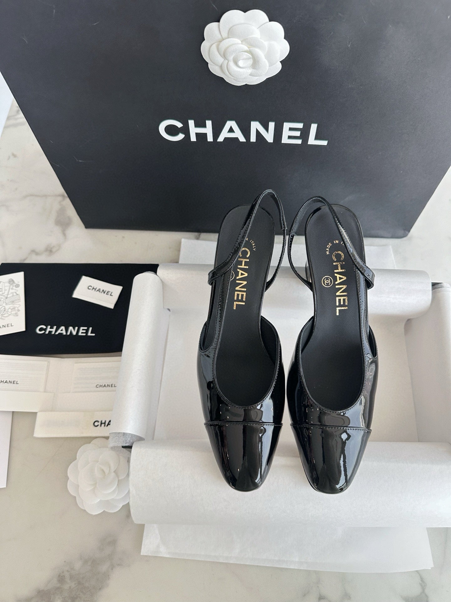 CC SLINGBACK HEELS