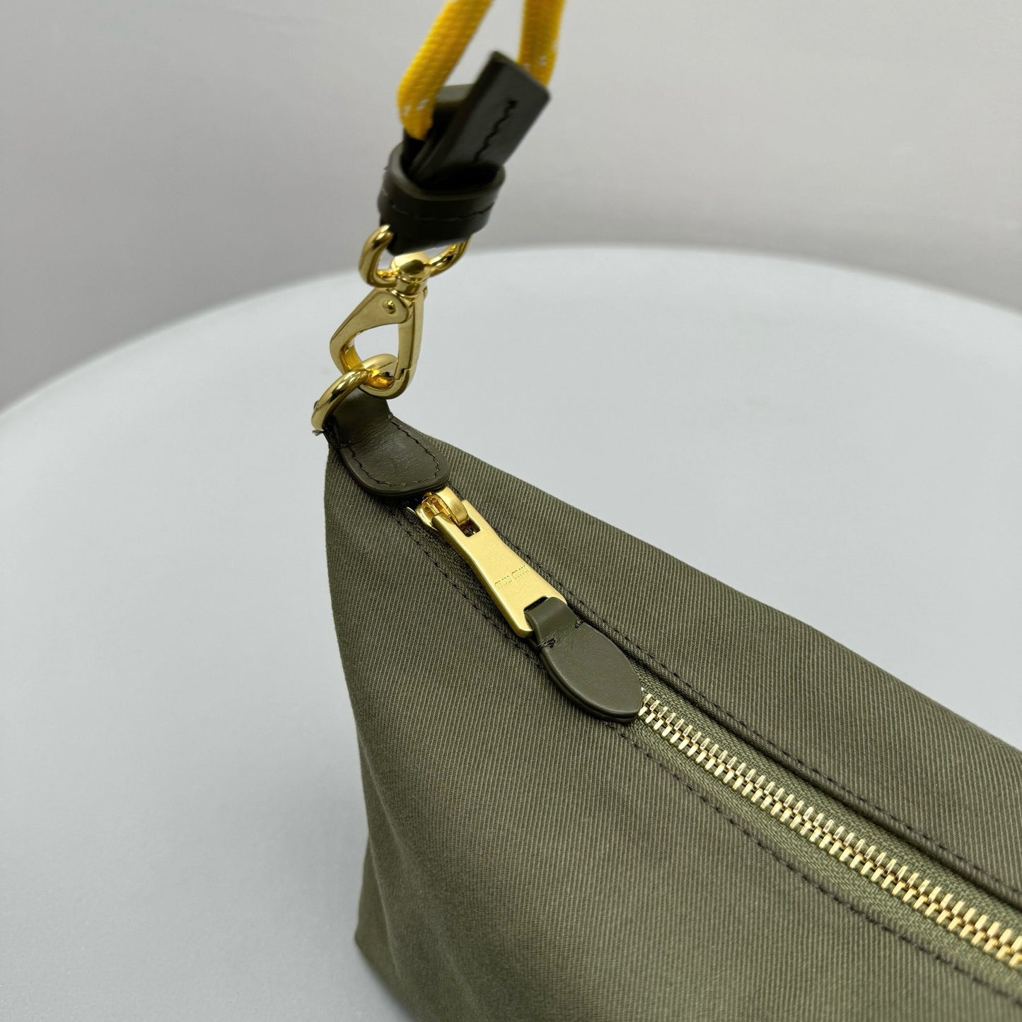 MIU M GABARDINE POUCH
