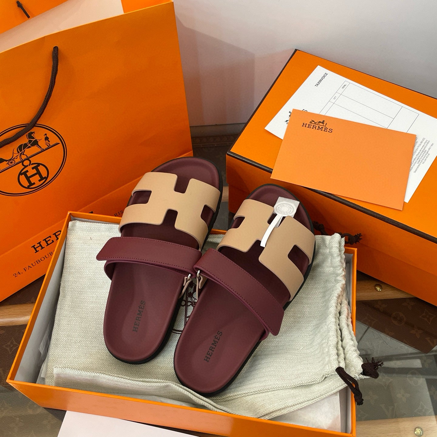 HERM CHYPRE SANDALS