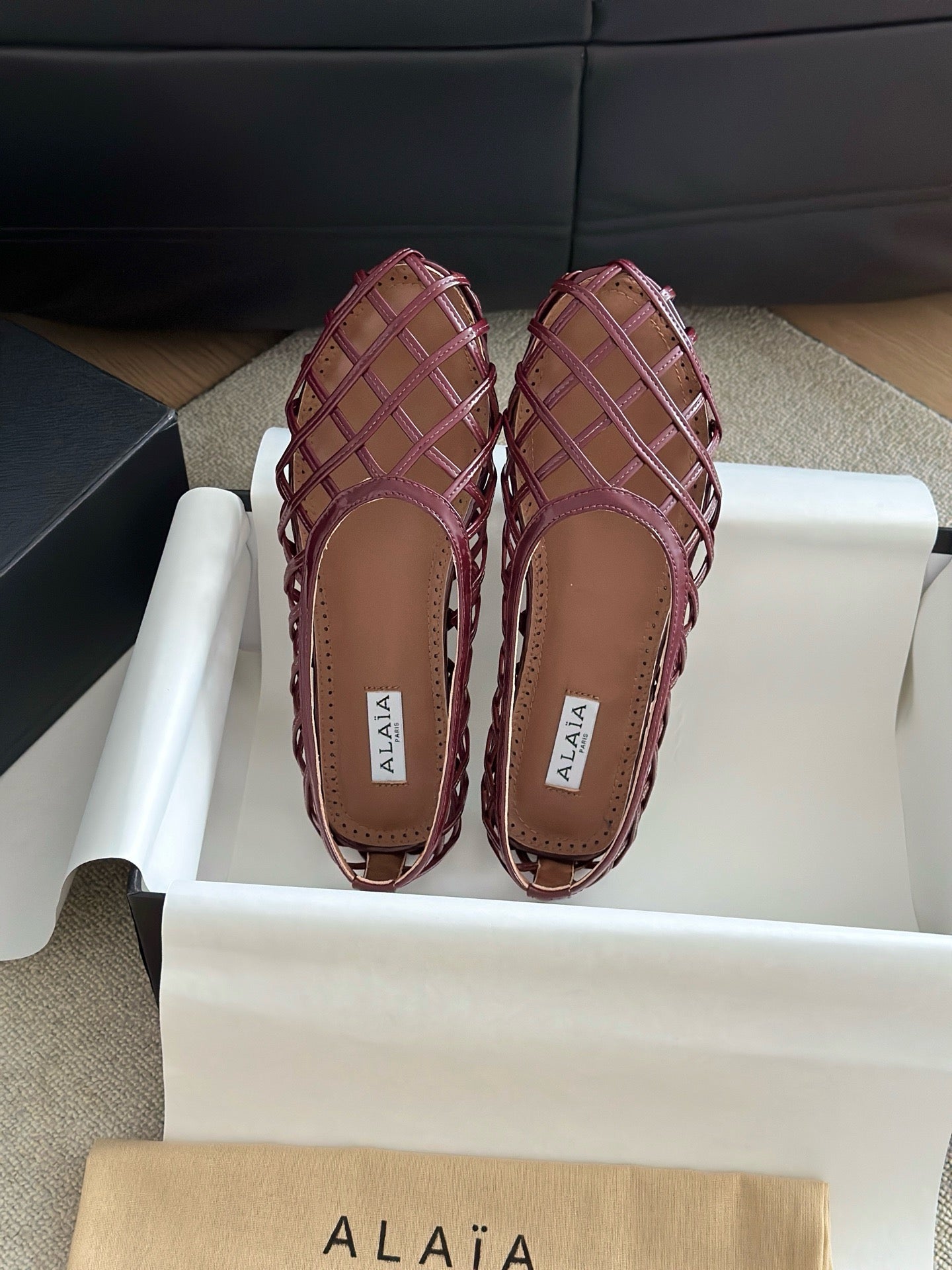 ALAIA BALLET FLATS
