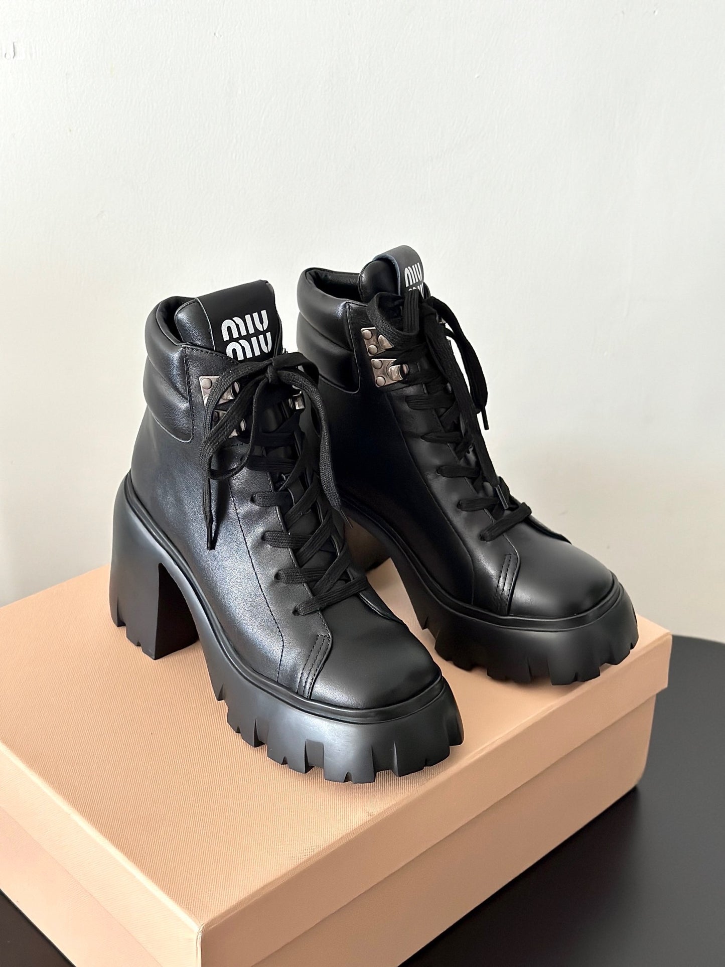MIU M BOOTS