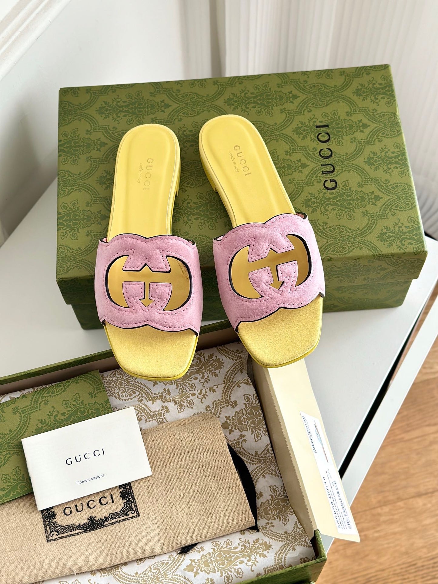 GG CUT OUT SANDALS
