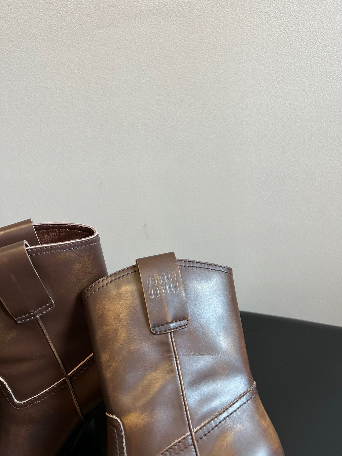 MIU M BOOTS