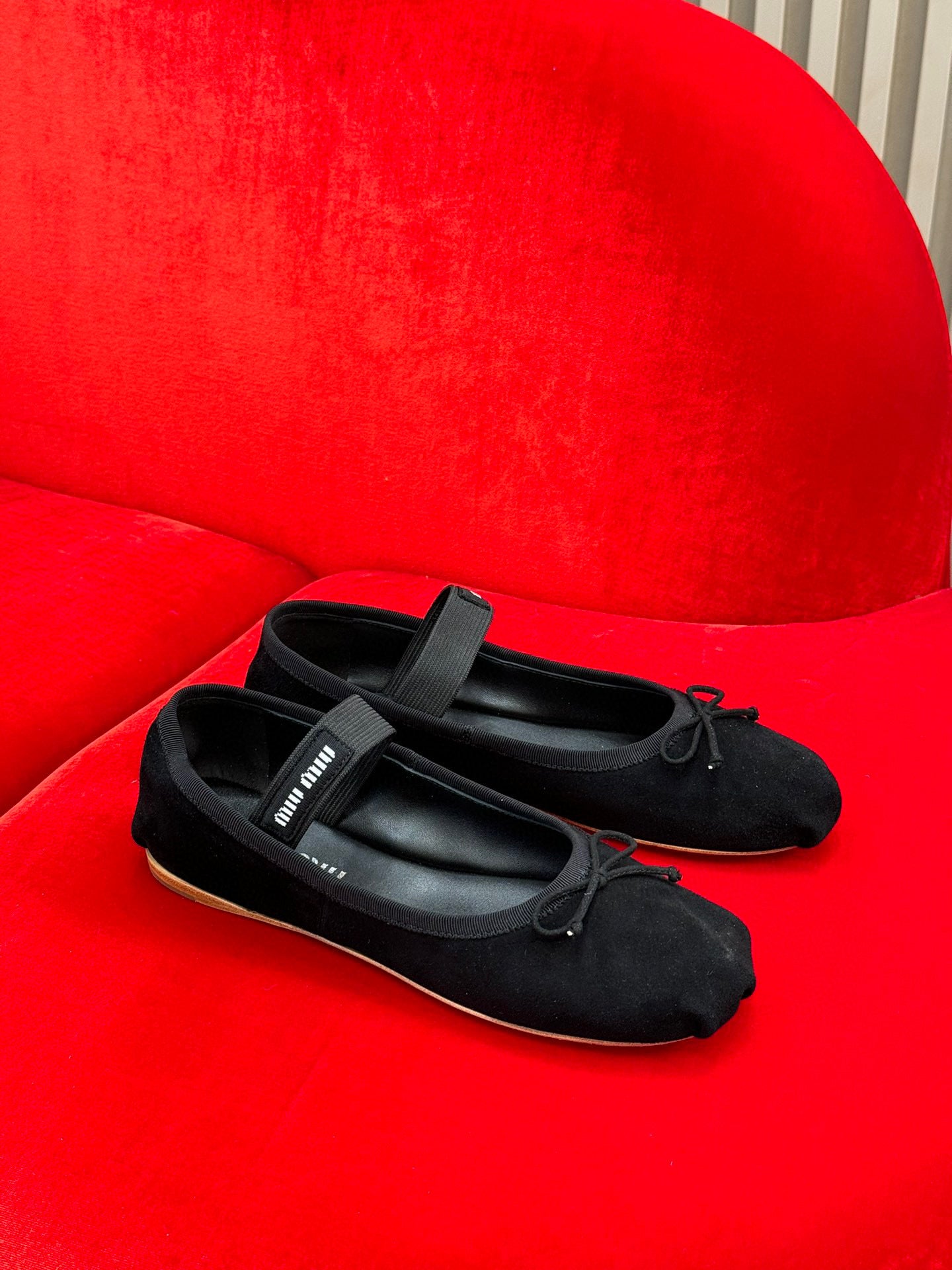 MIU M BALLERINA FLATS