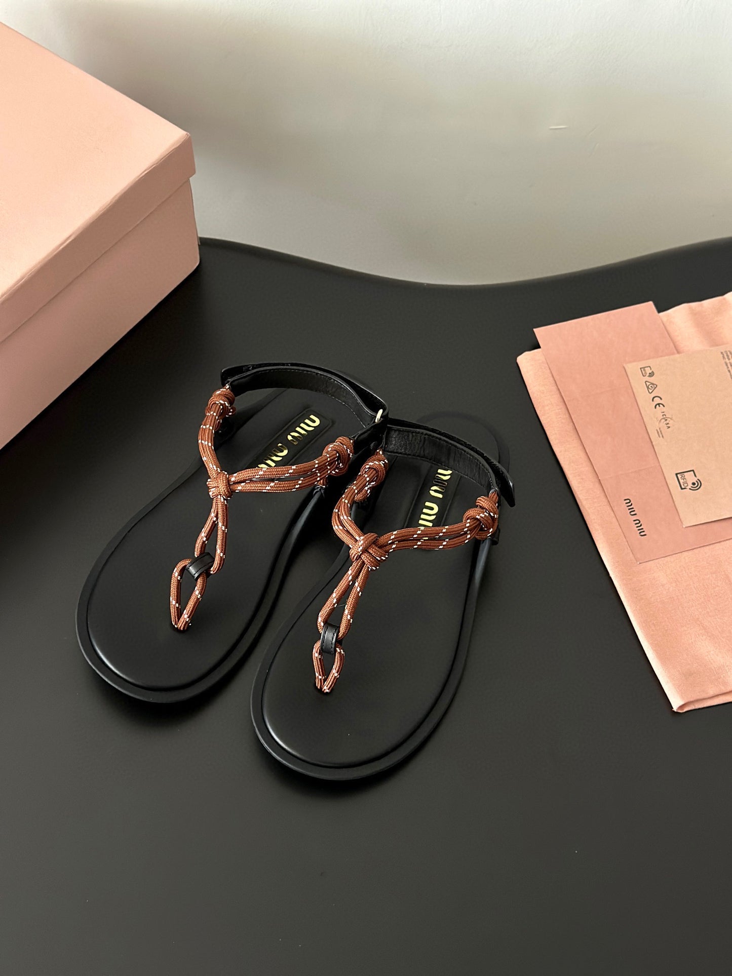 MIU M SANDALS