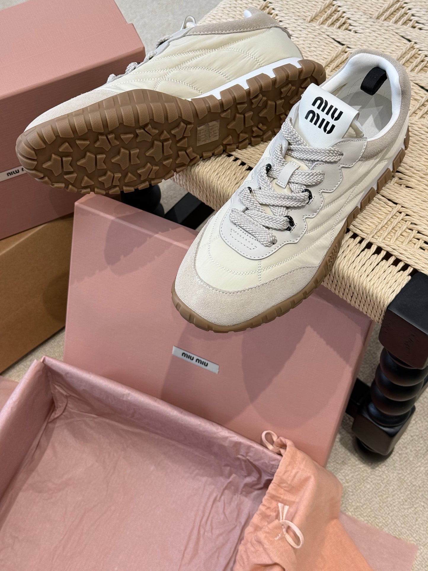 MIU M TYRE SNEAKERS