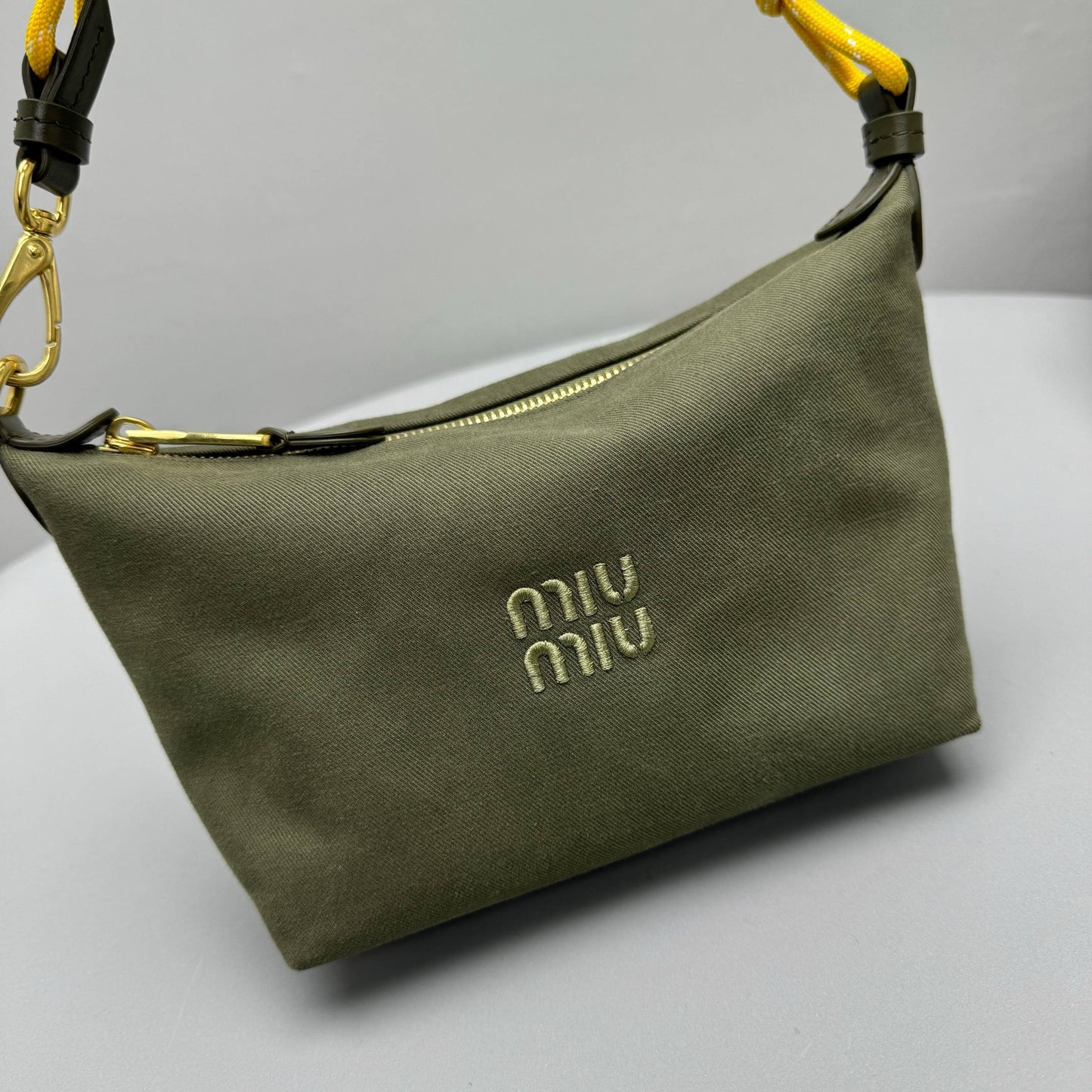 MIU M GABARDINE POUCH