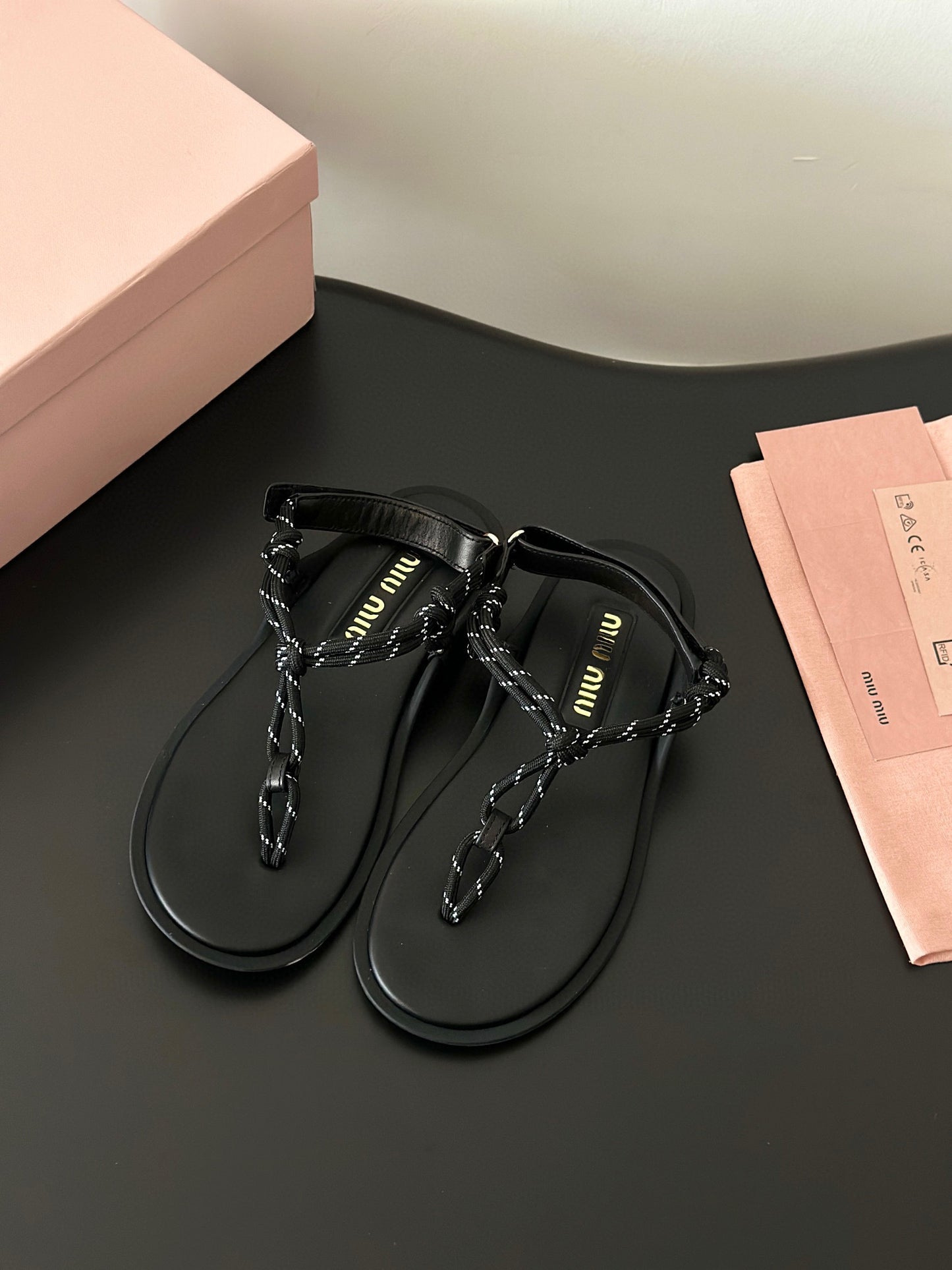 MIU M SANDALS
