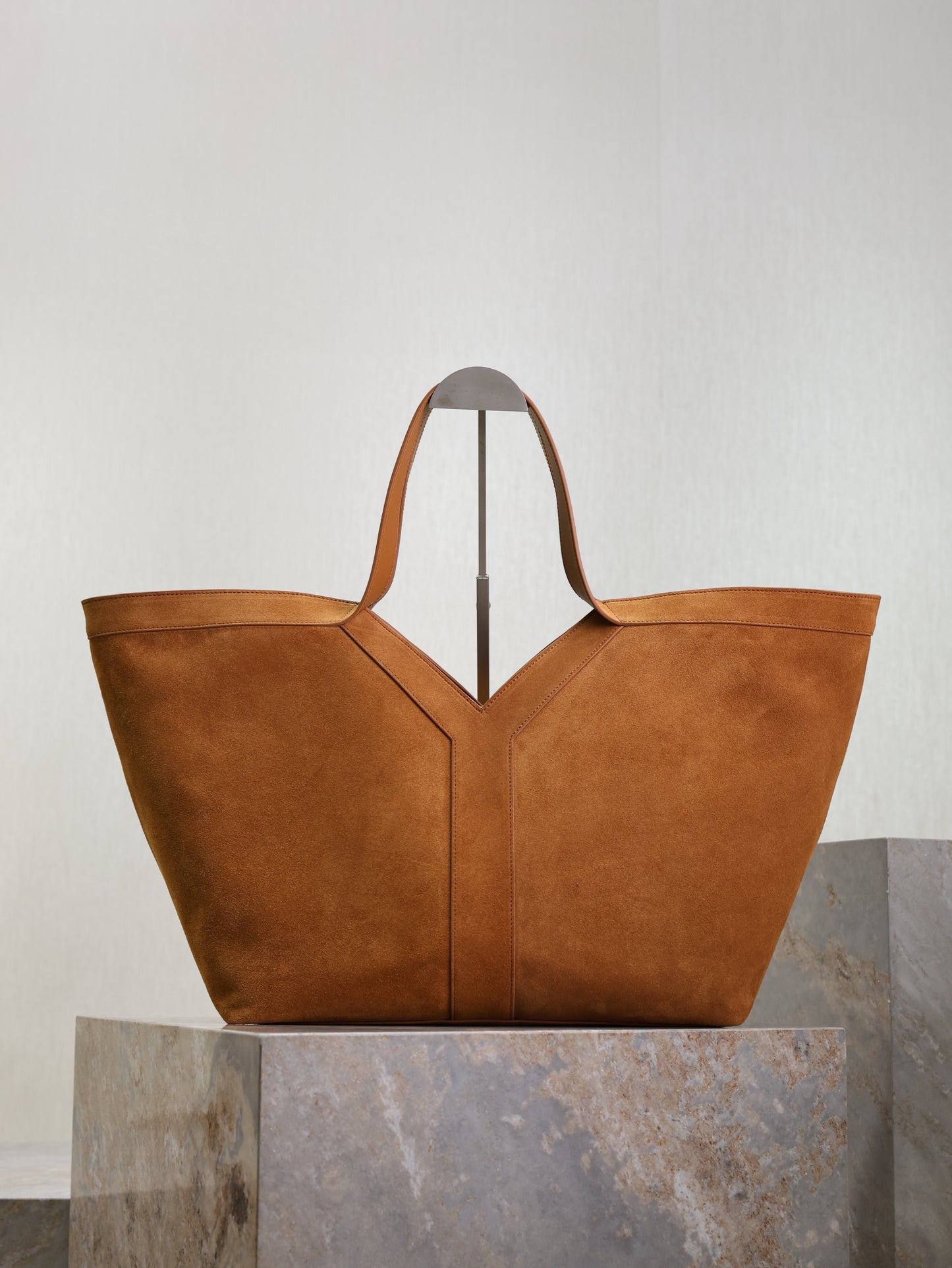 SL Y TOTE IN SUEDE BAG