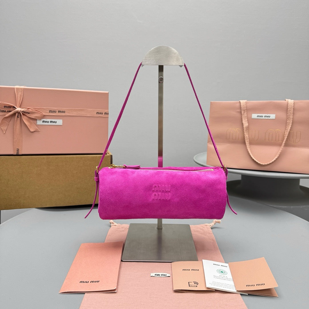 MIU M SUEDE POUCH