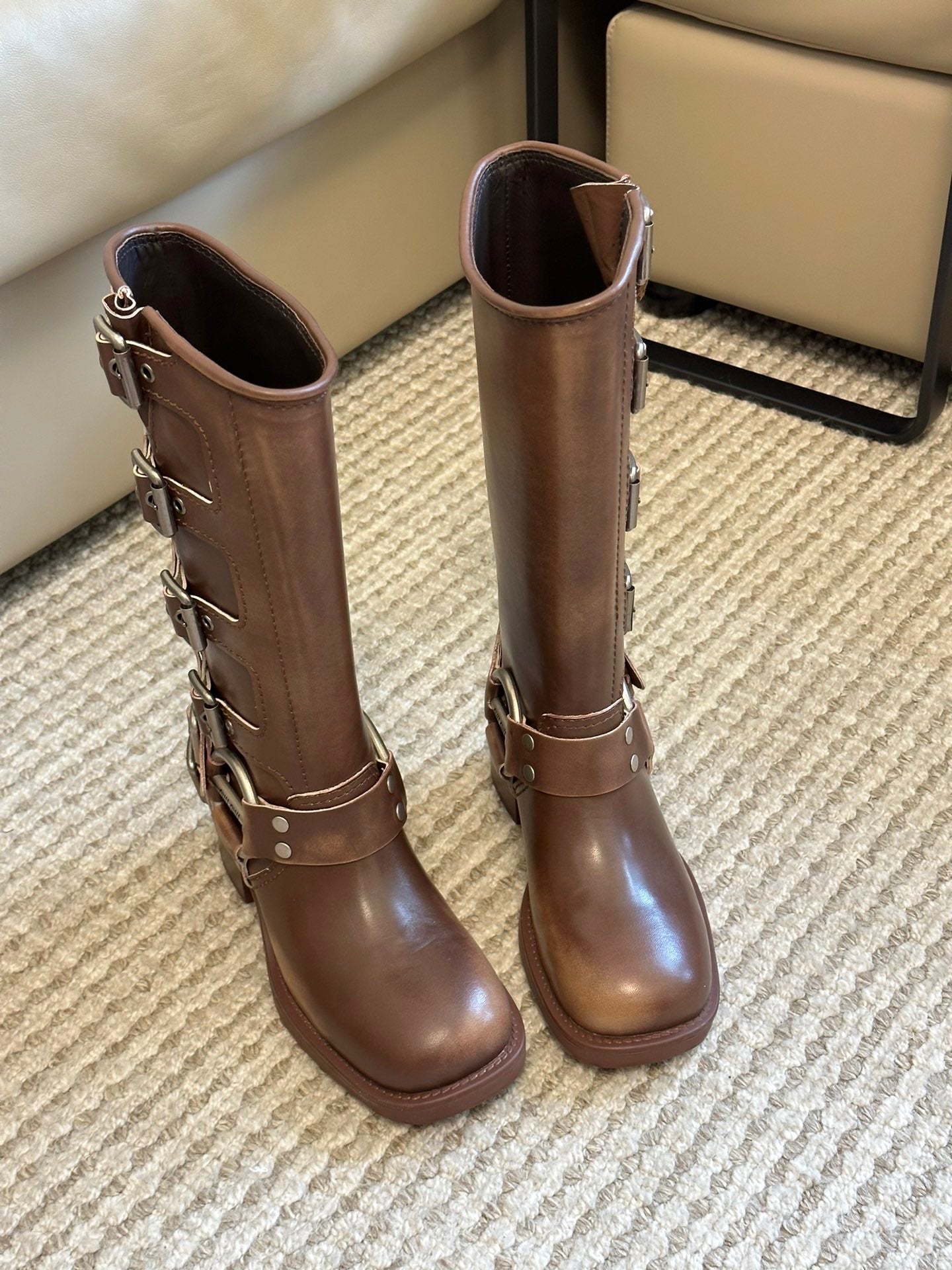 MIU M BOOTS