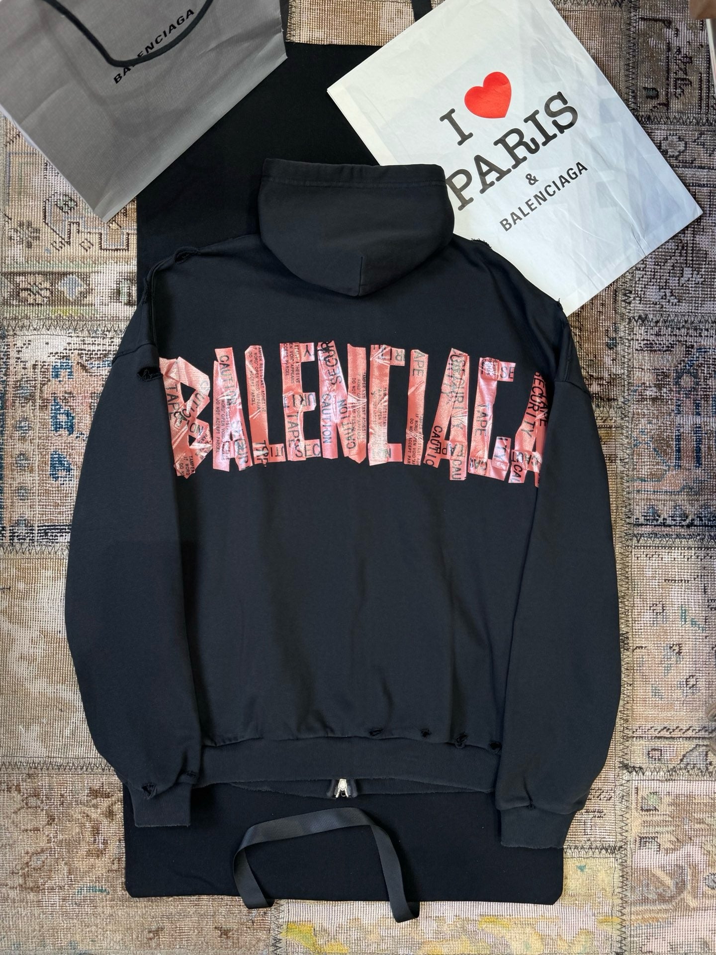 BAL ZIP HOODIE