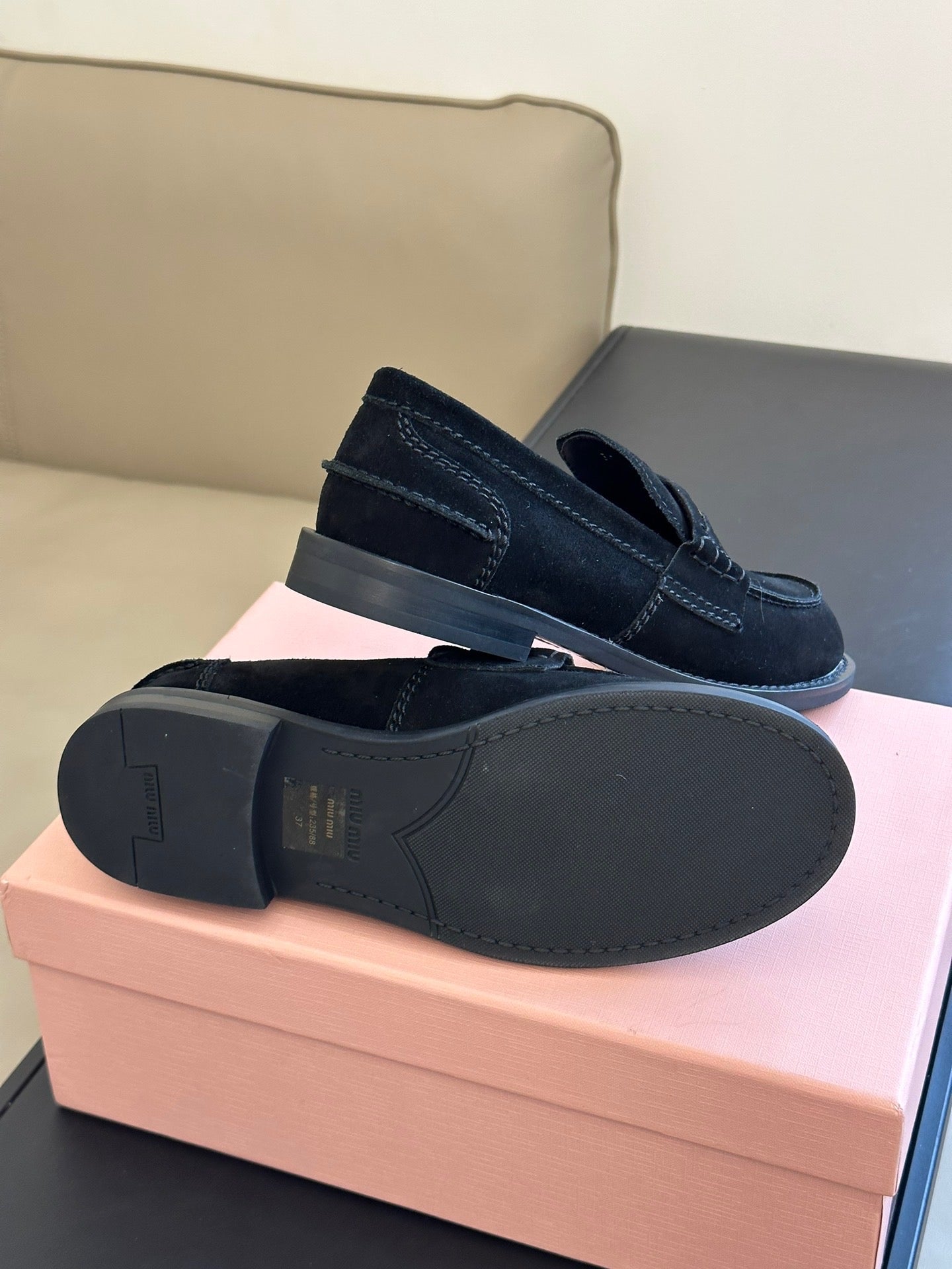MIU M LOAFERS