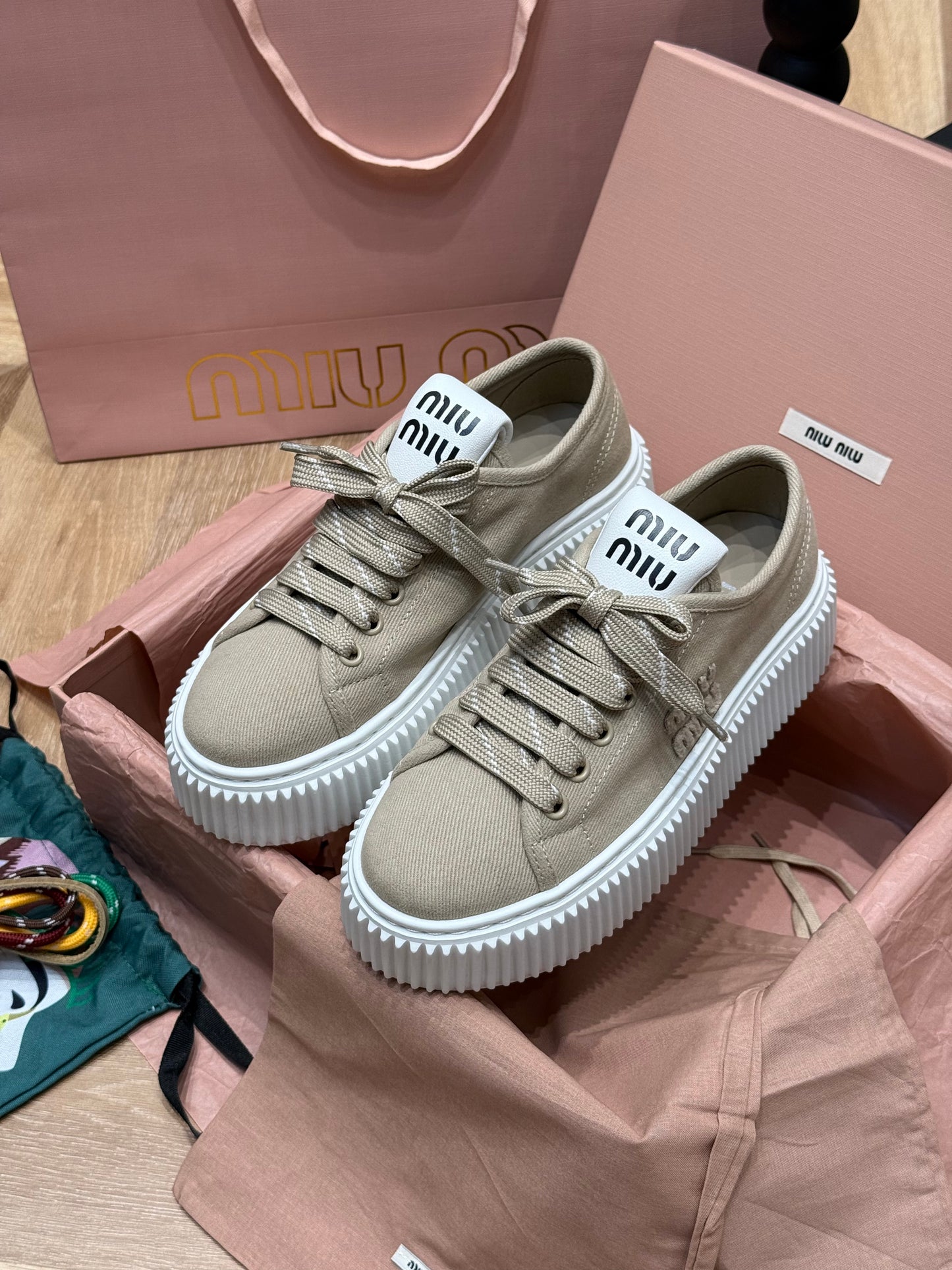 MIU M TRAINERS