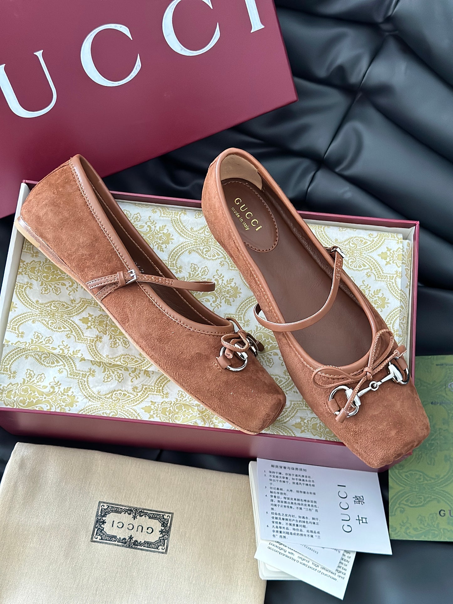 GG BALLET FLATS