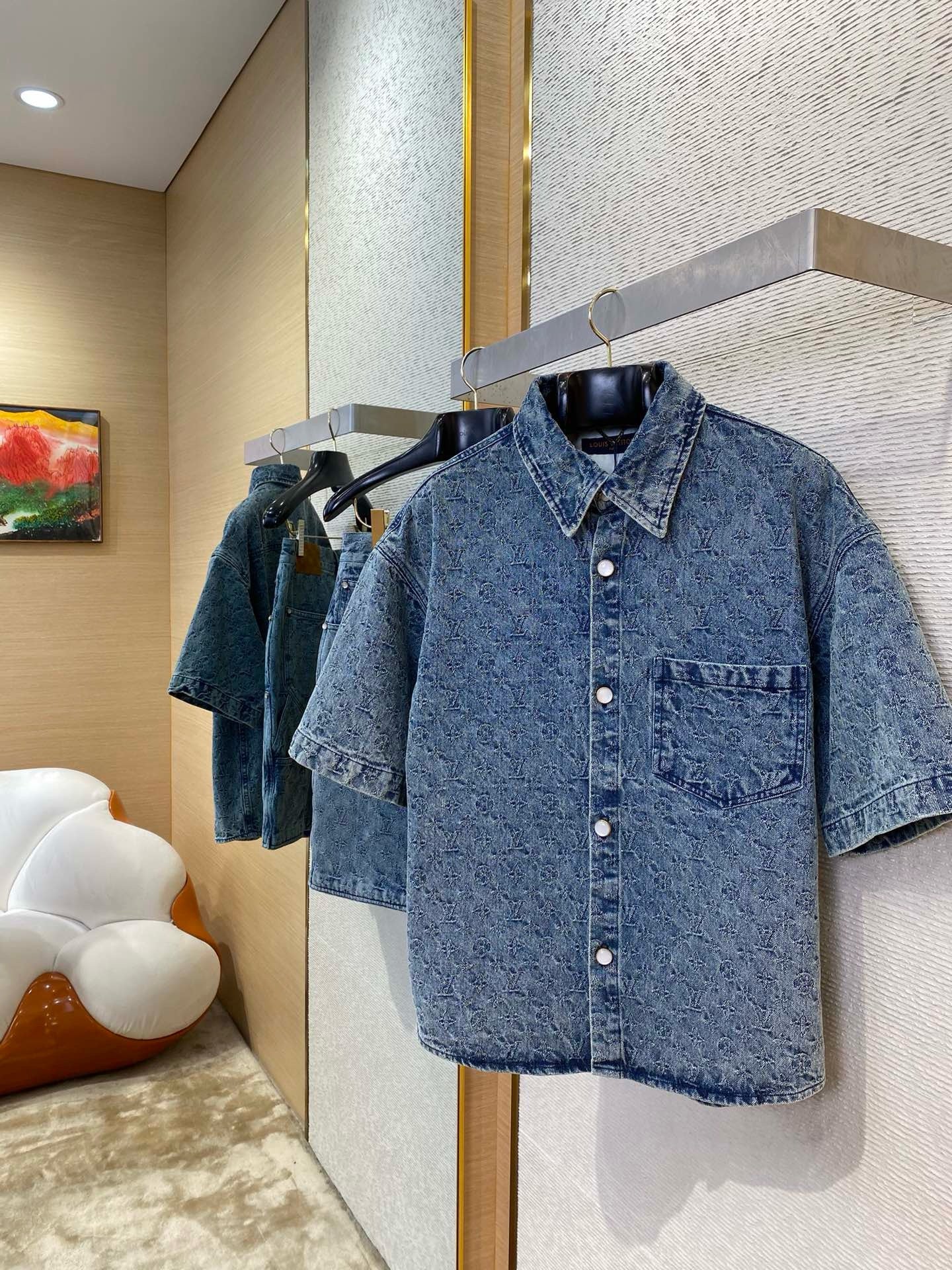 LOU DENIM SHIRT